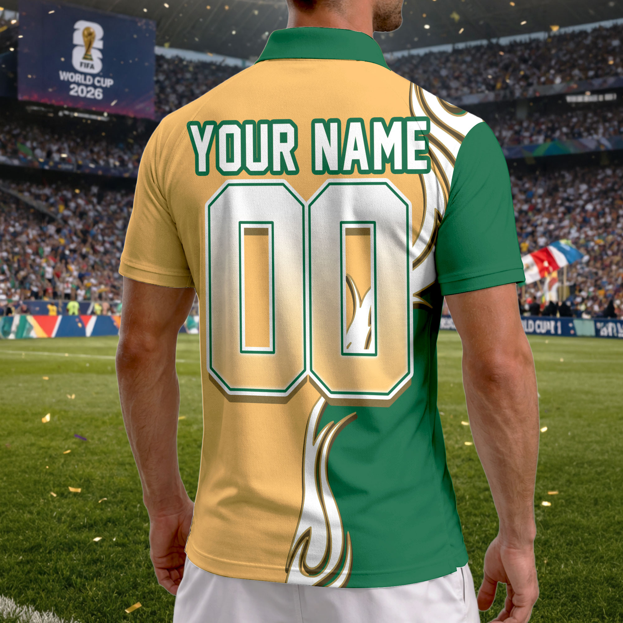 Australia | Premium World Cup 2026 Playmaker Polo Shirt TTH210531 - Image 3