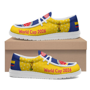 Colombia x Premium Freedom Kick World Cup 2026 Loafer Shoes – Limited Edition TTH190524