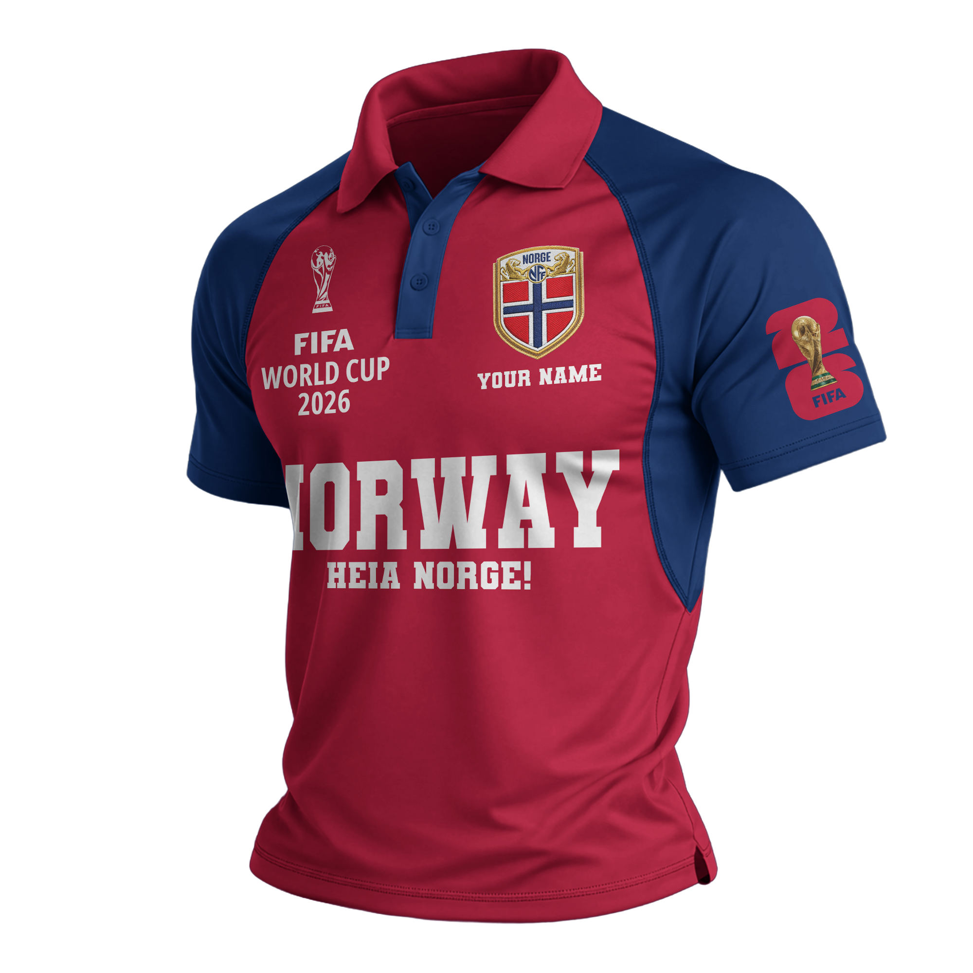 Norway | Premium FIFA World Cup World Cup 2026 Legacy Polo Shirt TTH210535