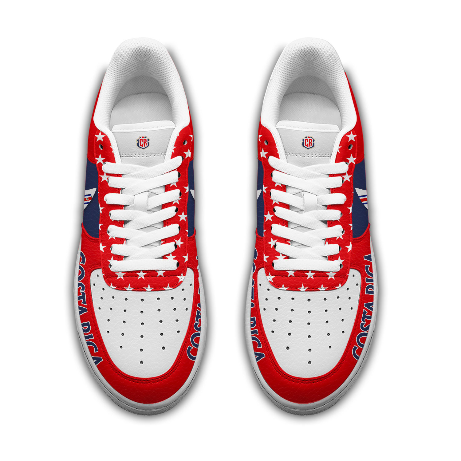 Costa Rica – Premium Champions Of The World AF1 Shoes – Limited Edition TTH190508 - Image 3