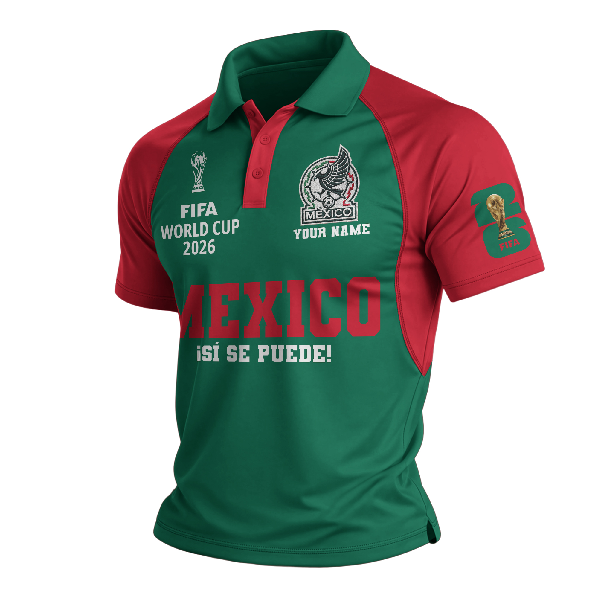 Mexico | Premium FIFA World Cup World Cup 2026 Legacy Polo Shirt TTH210535