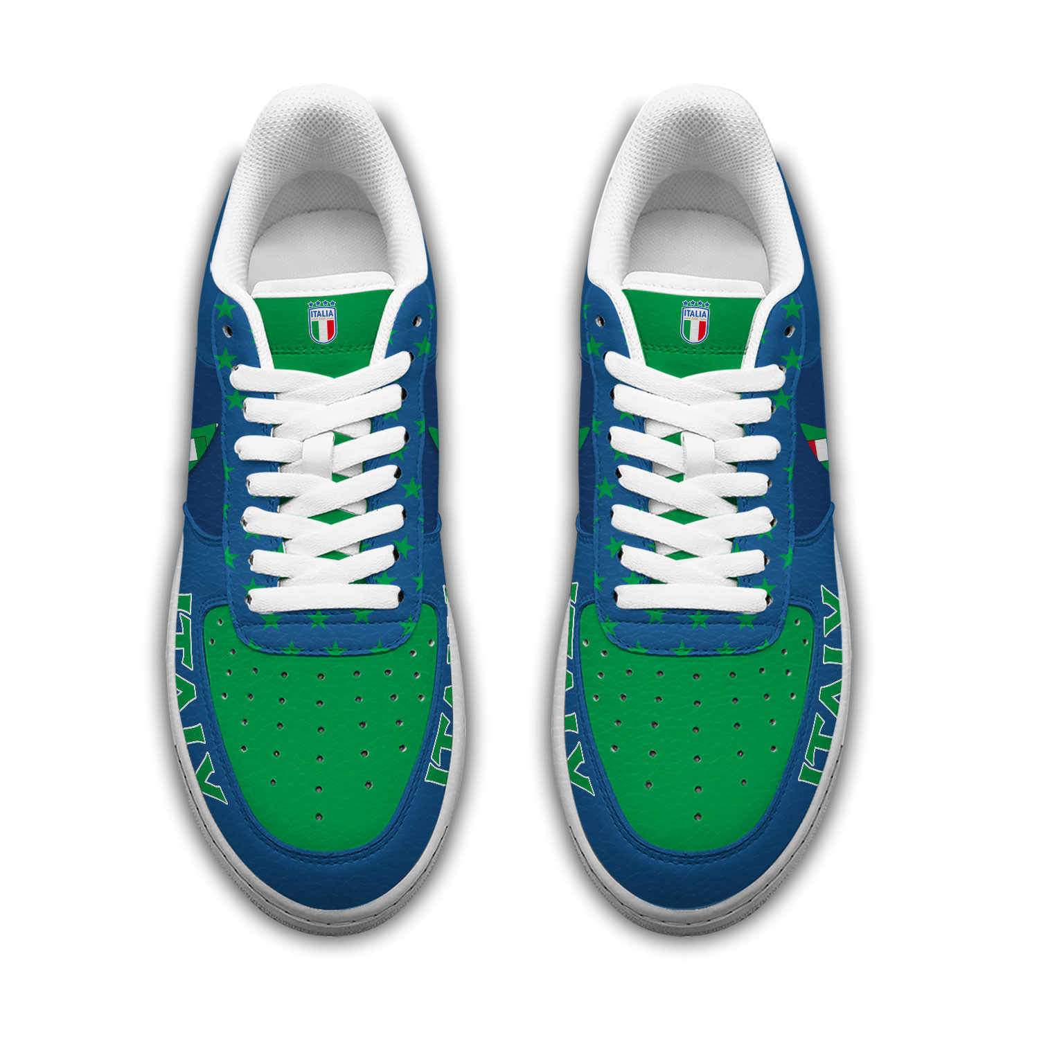 Italy – Premium Champions Of The World AF1 Shoes – Limited Edition TTH190508 - Image 3