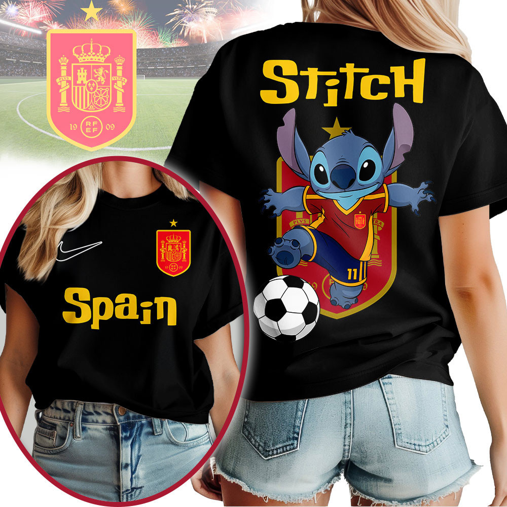 Spain | Premium World Cup 2026 Stitch Women Shirt TTH210545