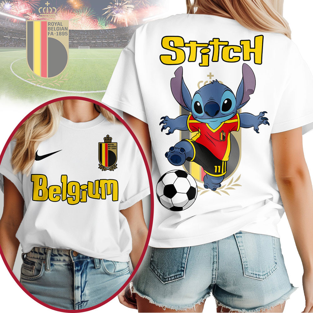 Belgium | Premium World Cup 2026 Stitch Women Shirt TTH210545 - Image 2