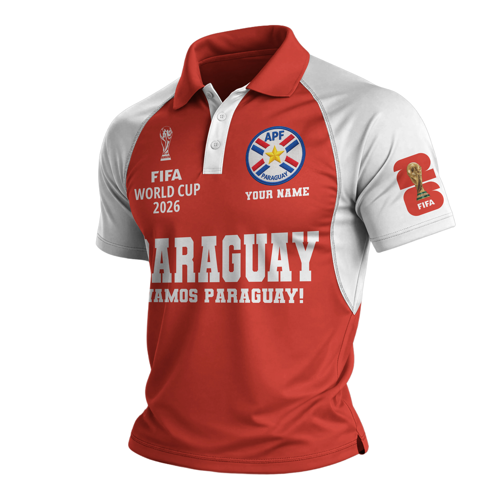 Paraguay | Premium FIFA World Cup World Cup 2026 Legacy Polo Shirt TTH210535