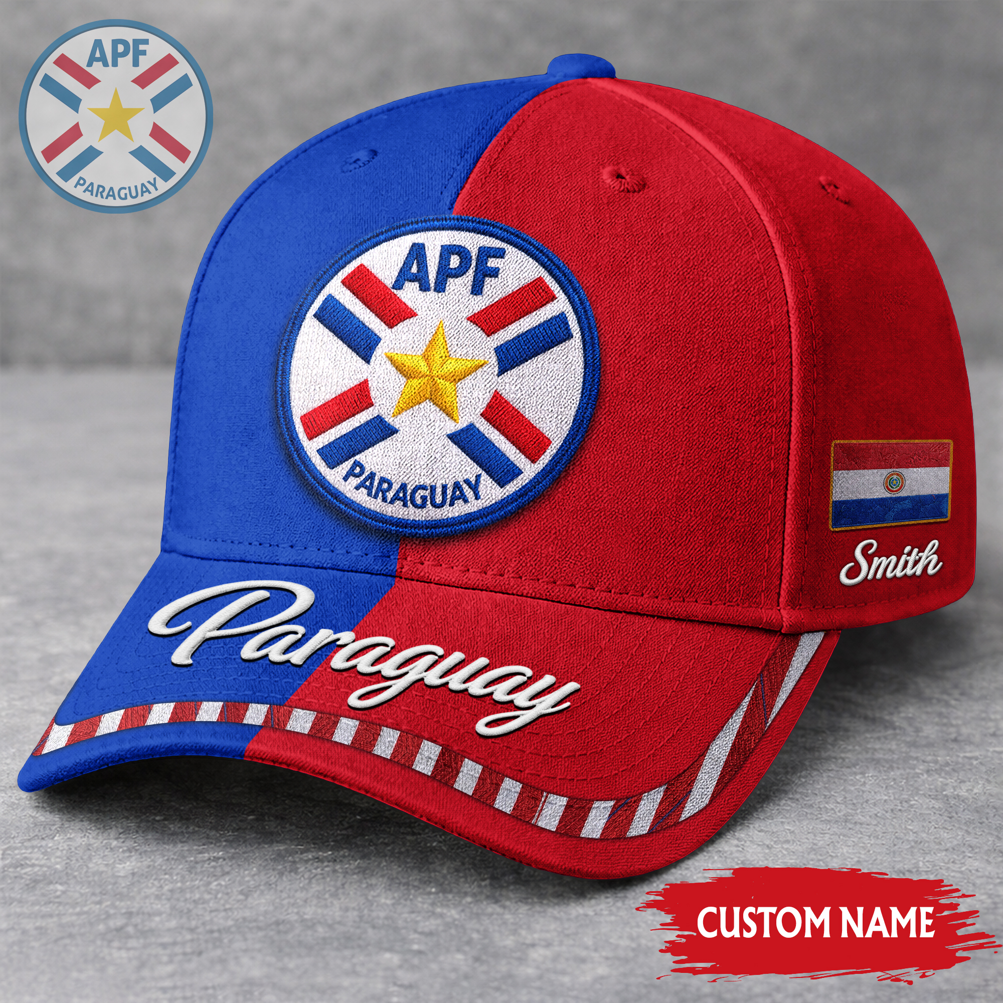Paraguay | Premium World Cup 2026 Victory Spirit Cap TTH210538 - Image 2