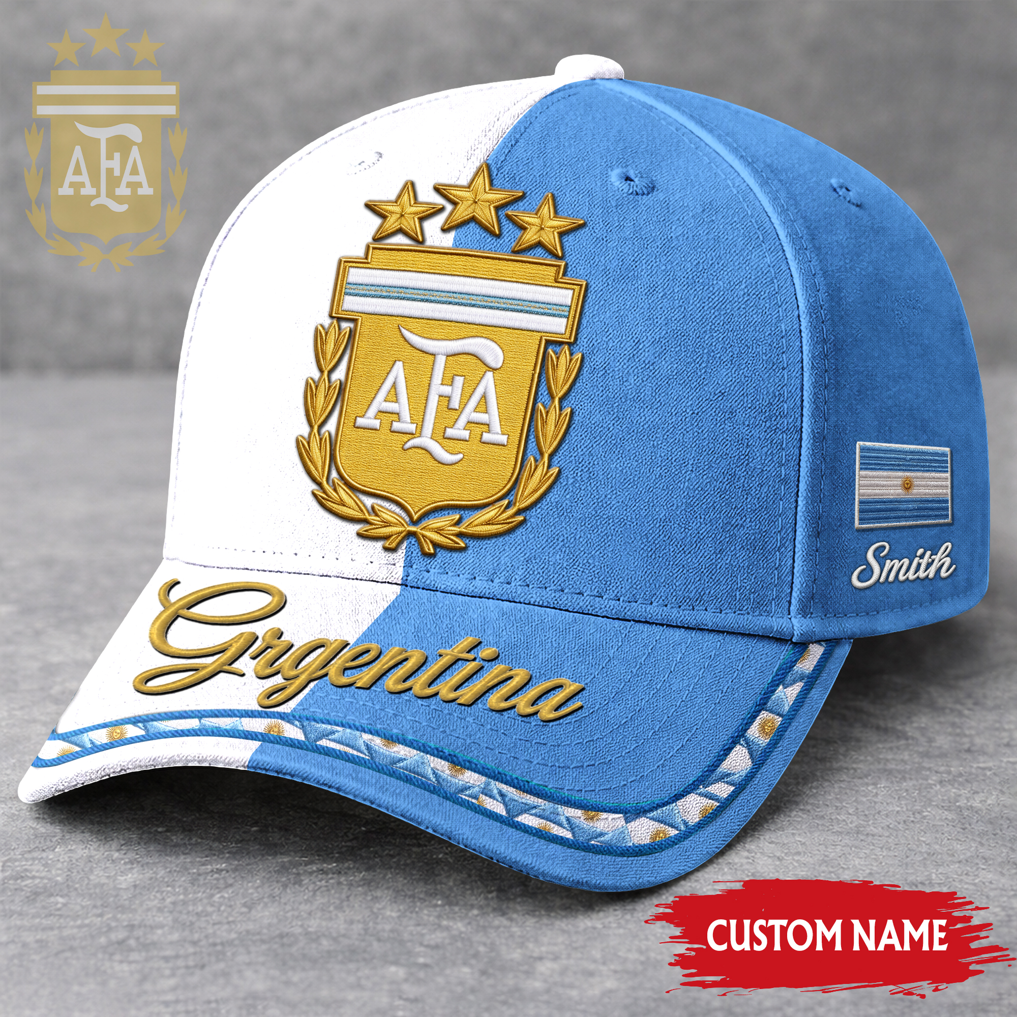 Argentina | Premium World Cup 2026 Victory Spirit Cap TTH210538 - Image 2