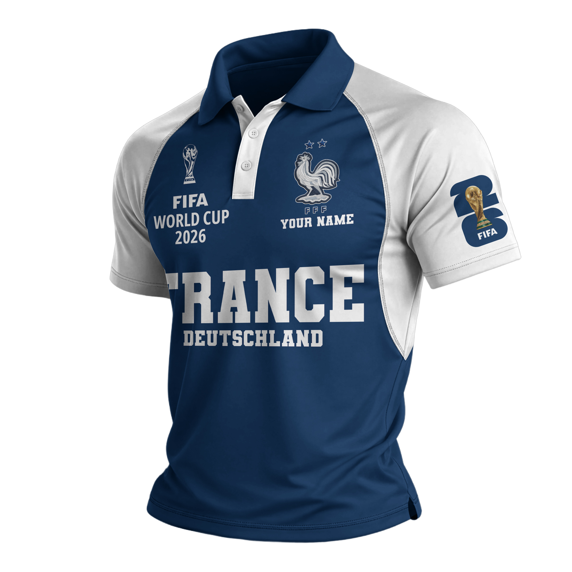 France | Premium FIFA World Cup World Cup 2026 Legacy Polo Shirt TTH210535