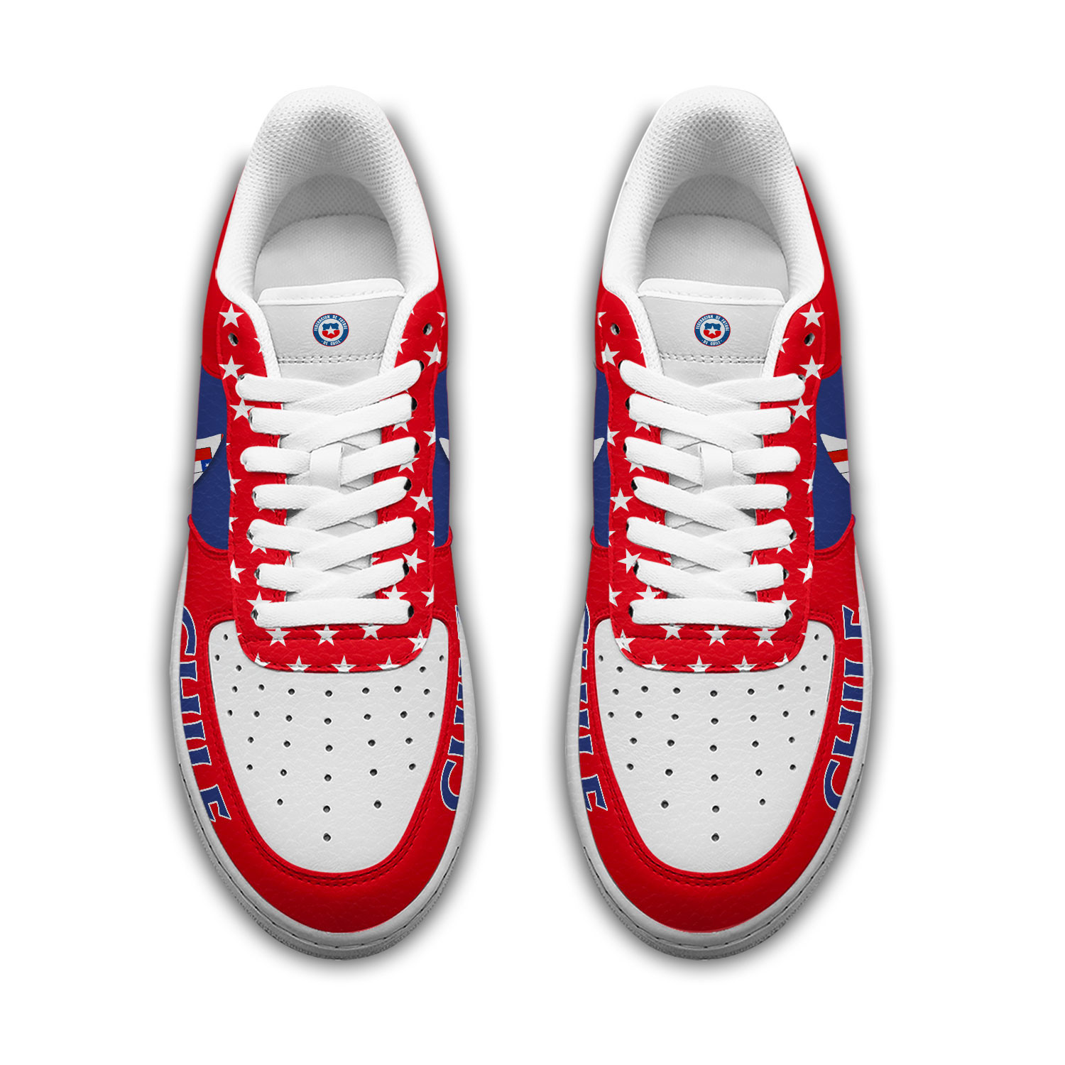 Chile – Premium Champions Of The World AF1 Shoes – Limited Edition TTH190508 - Image 3