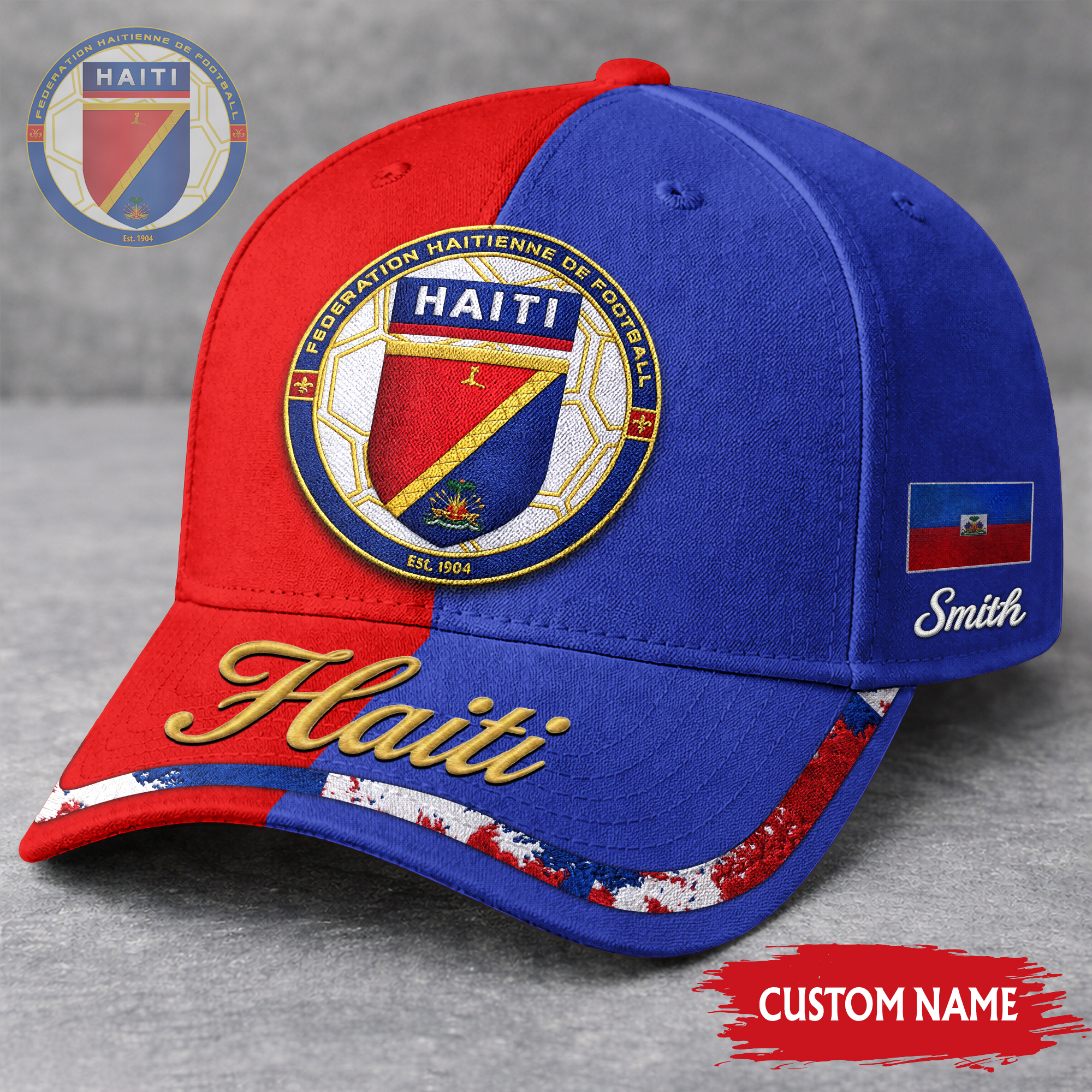 Haiti | Premium World Cup 2026 Victory Spirit Cap TTH210538 - Image 2
