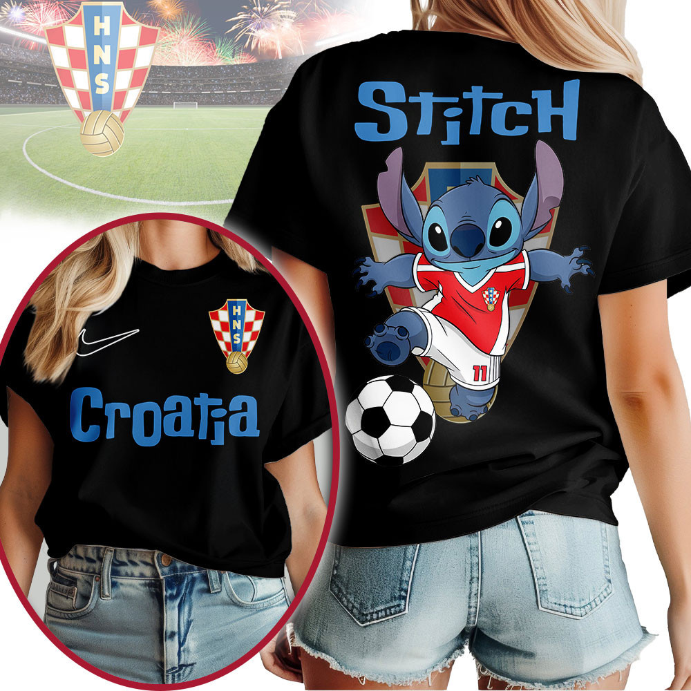 Croatia | Premium World Cup 2026 Stitch Women Shirt TTH210545