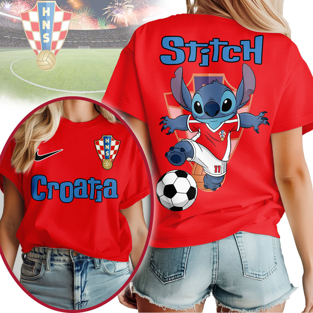 Croatia | Premium World Cup 2026 Stitch Women Shirt TTH210545 - Image 3