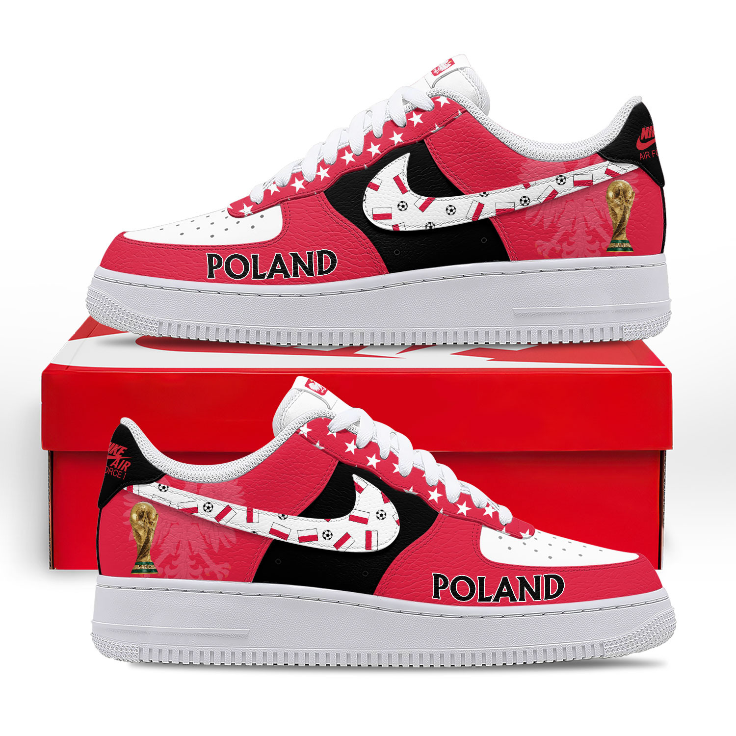 Poland – Premium Champions Of The World AF1 Shoes – Limited Edition TTH190508