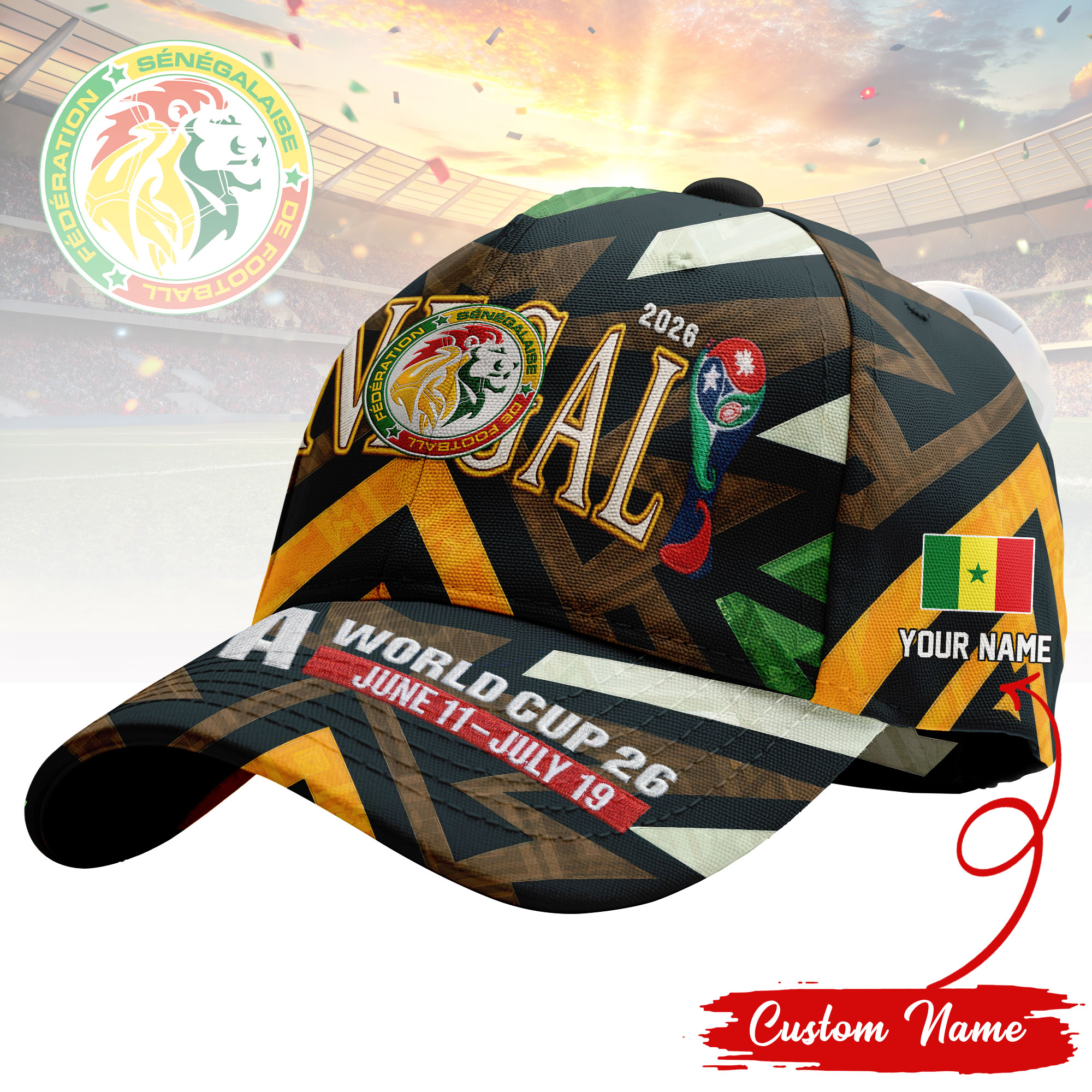 Senegal | Premium World Cup 2026 FIFA Classic Cap TTH210542