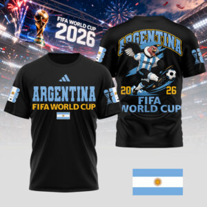 Argentina | Premium World Cup 2026 World Cup Mascot 3D Shirt TTH210541