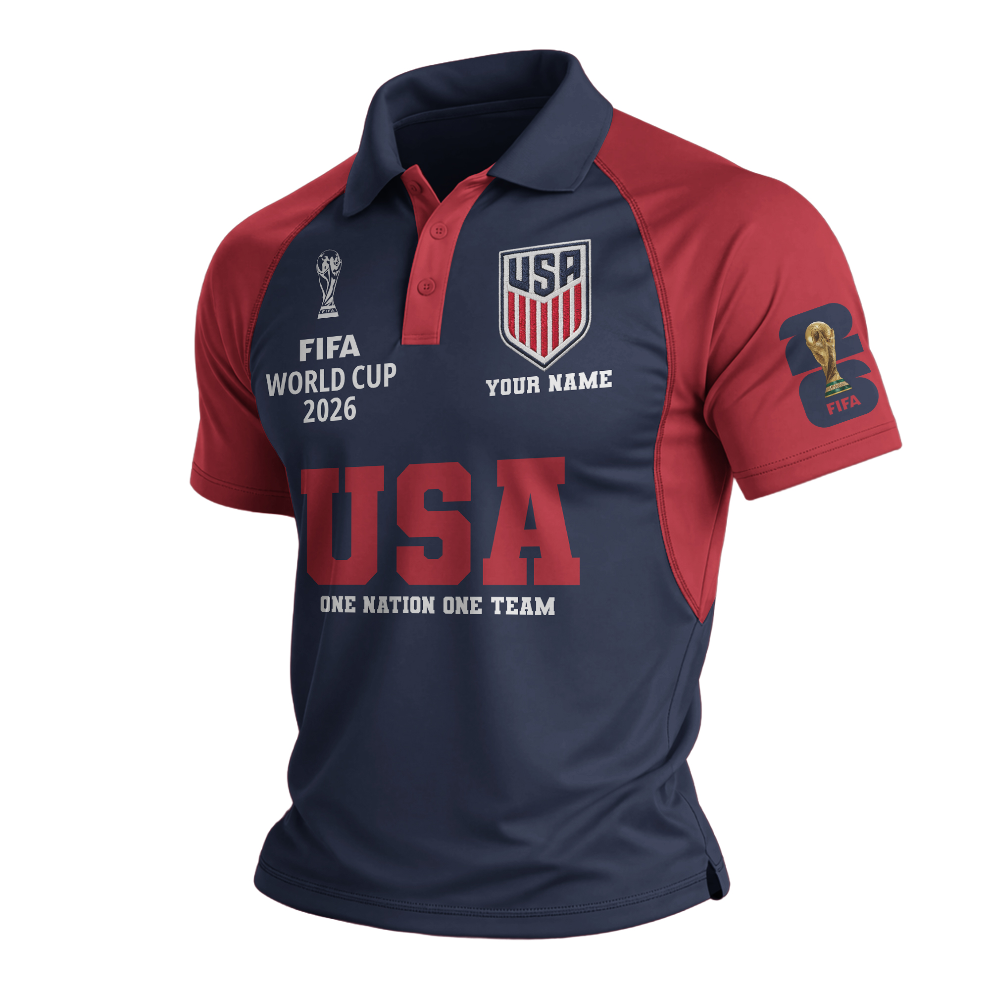 United States | Premium FIFA World Cup World Cup 2026 Legacy Polo Shirt TTH210535