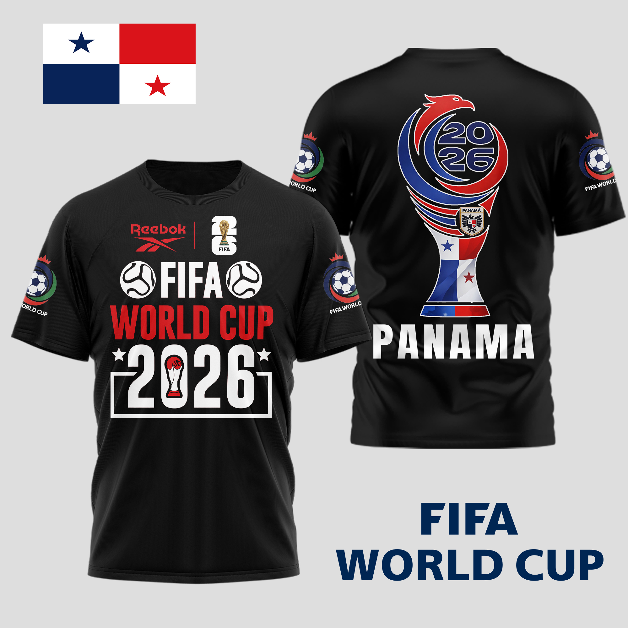 Panama | Premium World Cup Spirit 2026 World Cup 2026 3D T-Shirt TTH210536