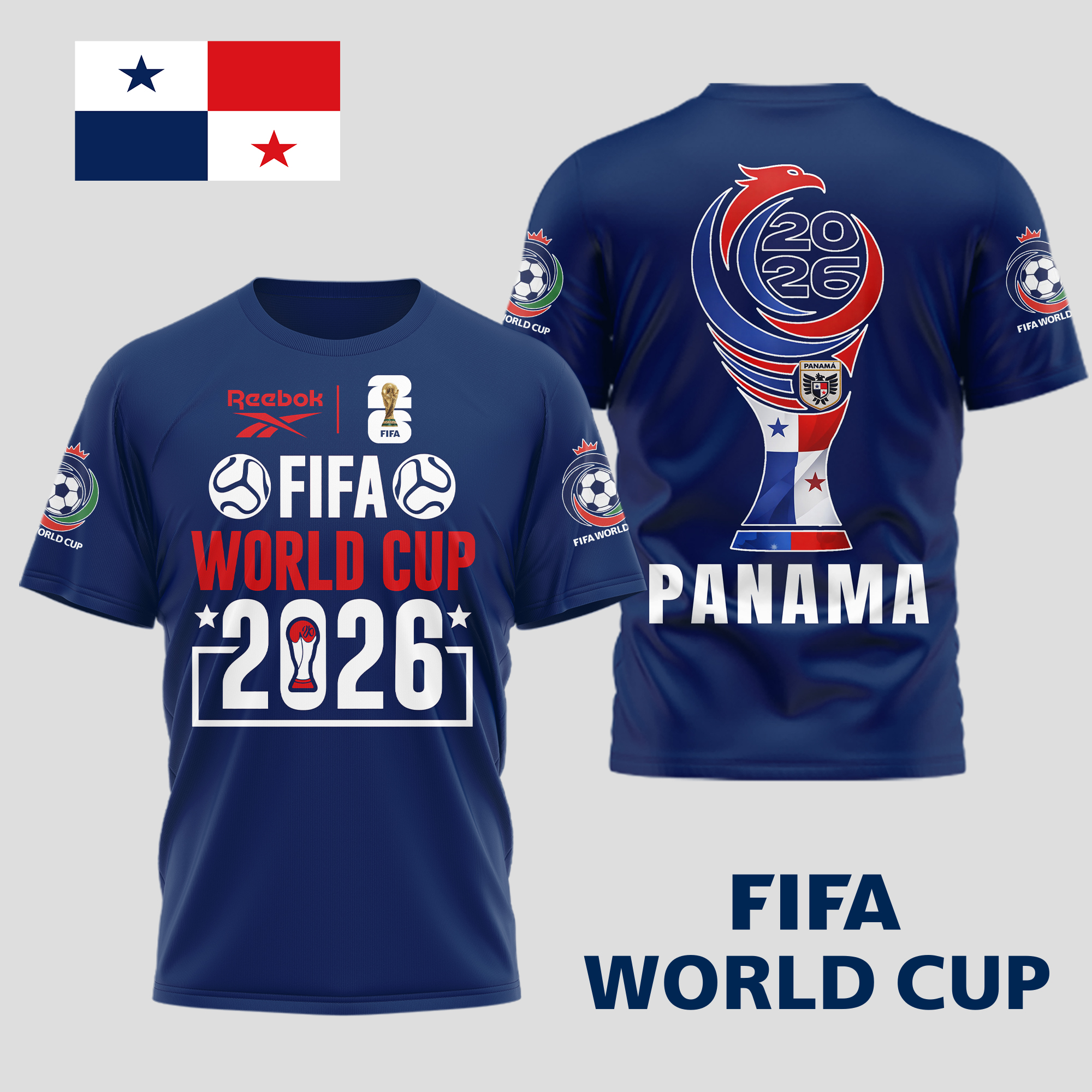 Panama | Premium World Cup Spirit 2026 World Cup 2026 3D T-Shirt TTH210536 - Image 3