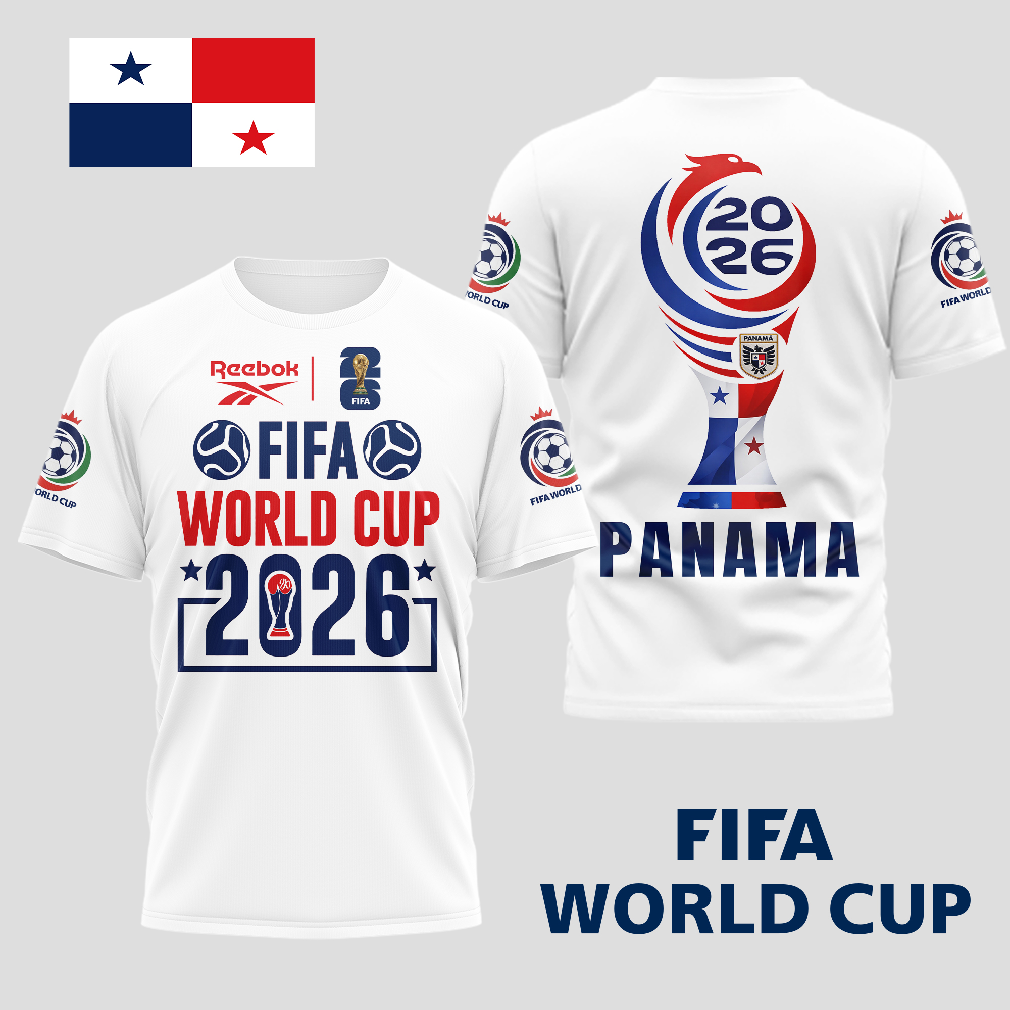 Panama | Premium World Cup Spirit 2026 World Cup 2026 3D T-Shirt TTH210536 - Image 2