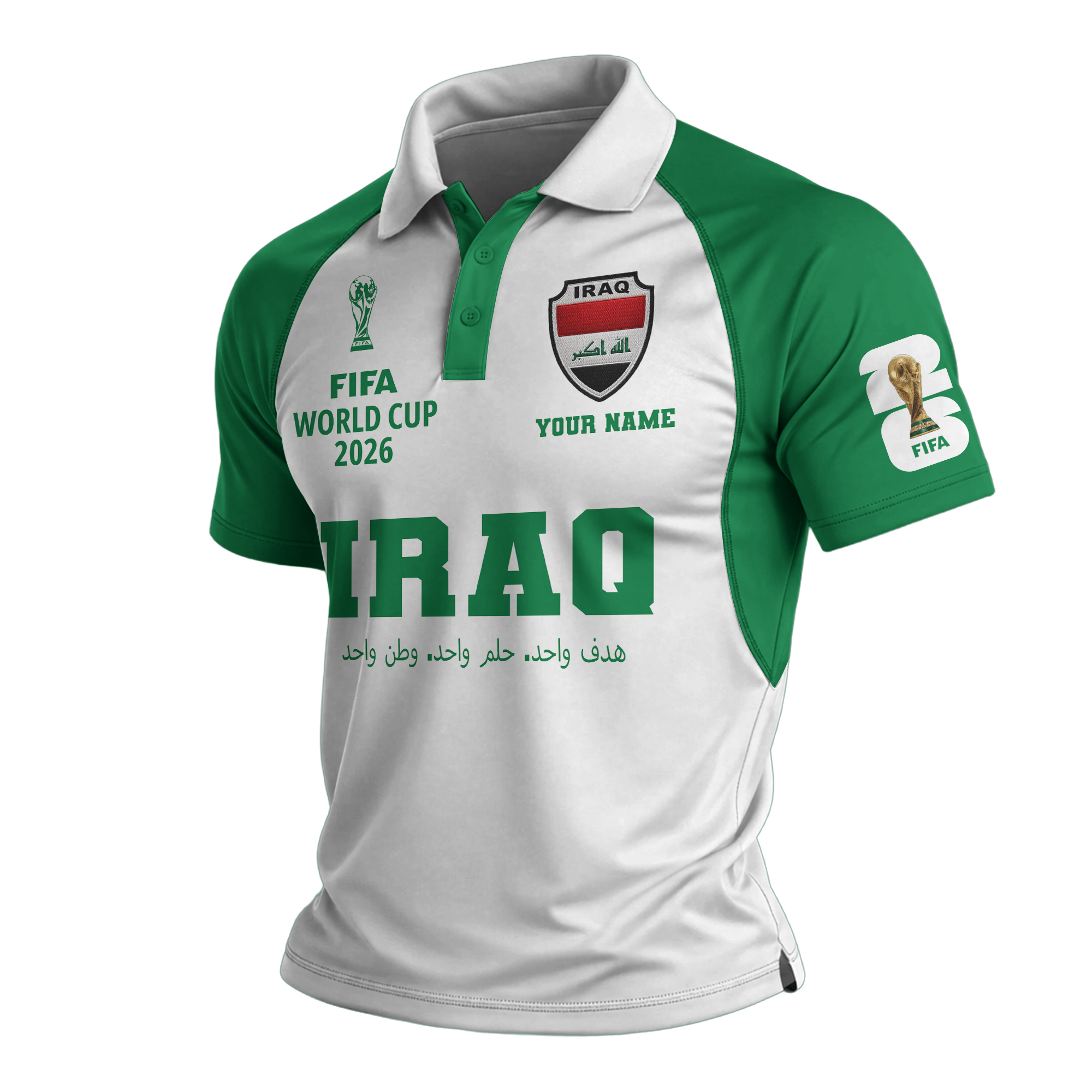 Iraq | Premium FIFA World Cup World Cup 2026 Legacy Polo Shirt TTH210535