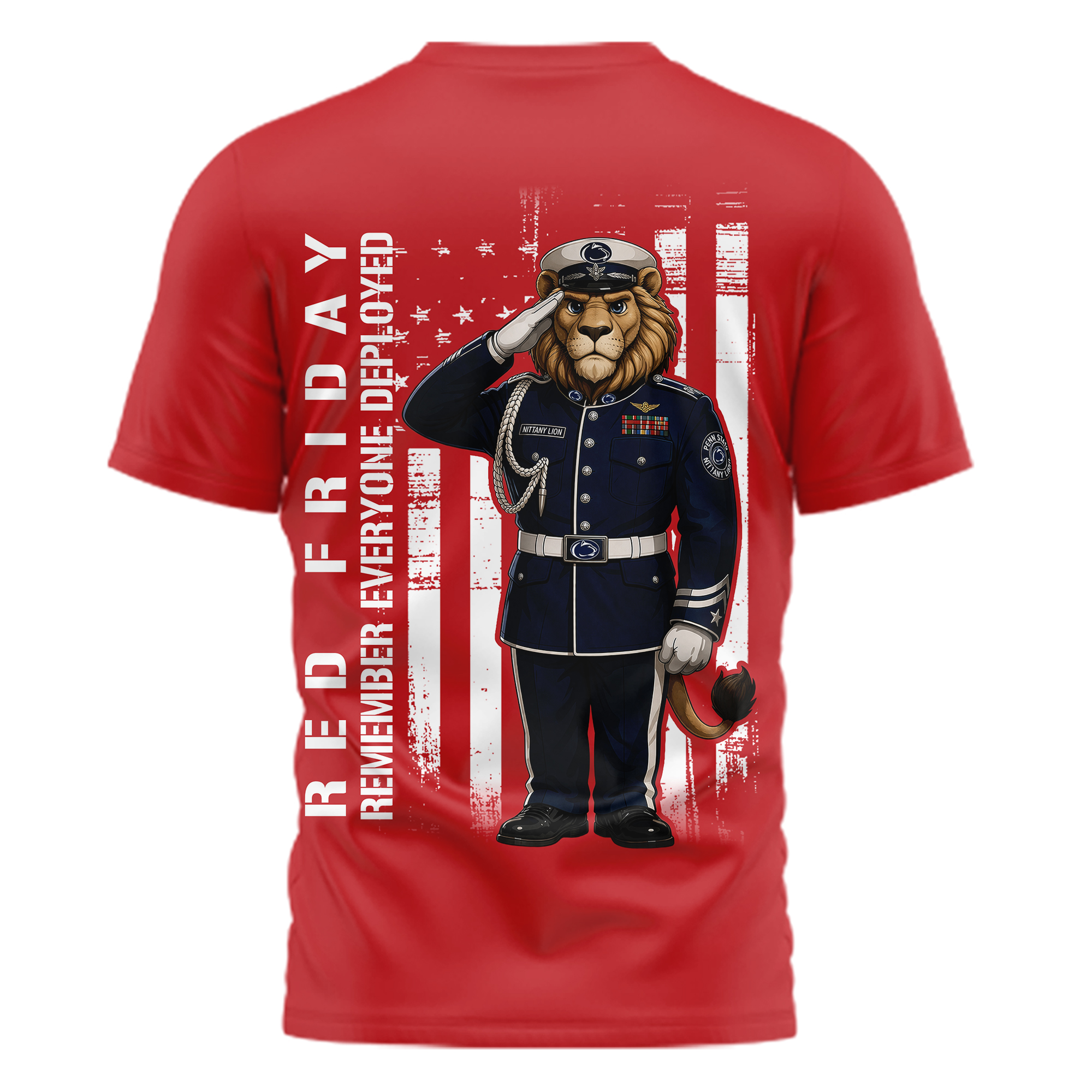 Penn State Nittany Lions | Premium NCAA Remember Everyone Deployed 3D Shirt TTH210554 - Image 2