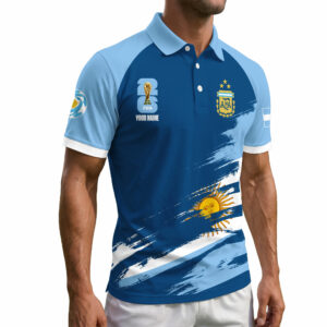 Argentina | Premium Road to World Cup 2026 Polo Shirt TTH210556
