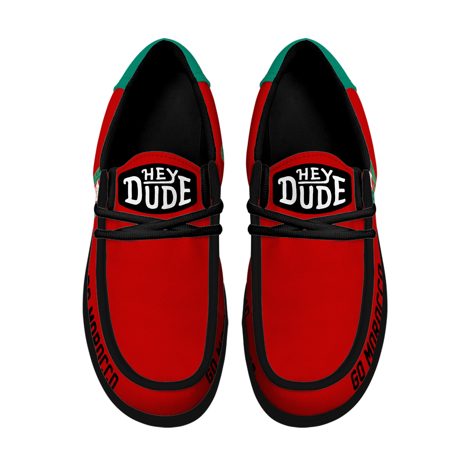 Morocco x Premium World Cup 2026 National Team Loafer Shoes – Limited Edition TTH190525
