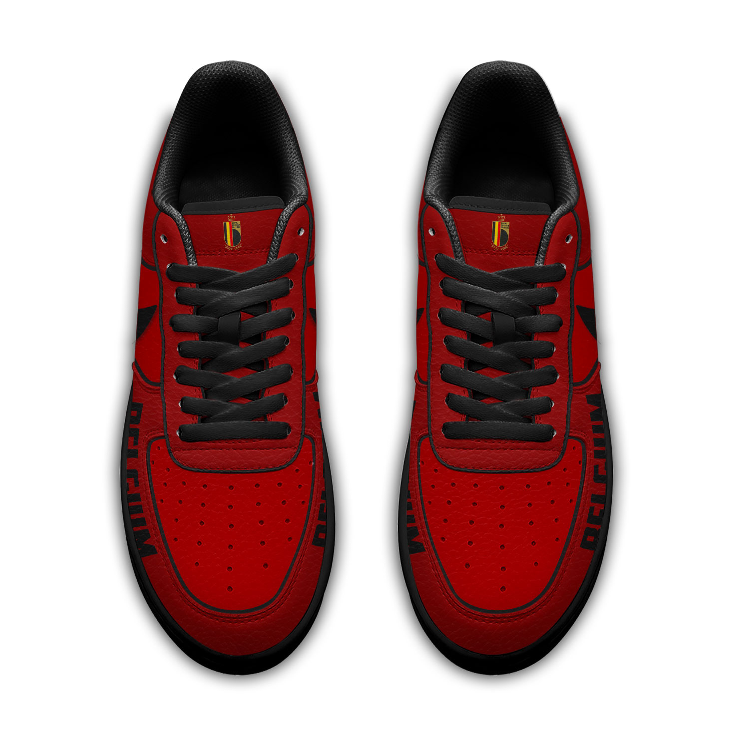 Belgium – Premium World Cup 2026 Soccer Fan AF1 Shoes – Limited Edition TTH190511 - Image 3