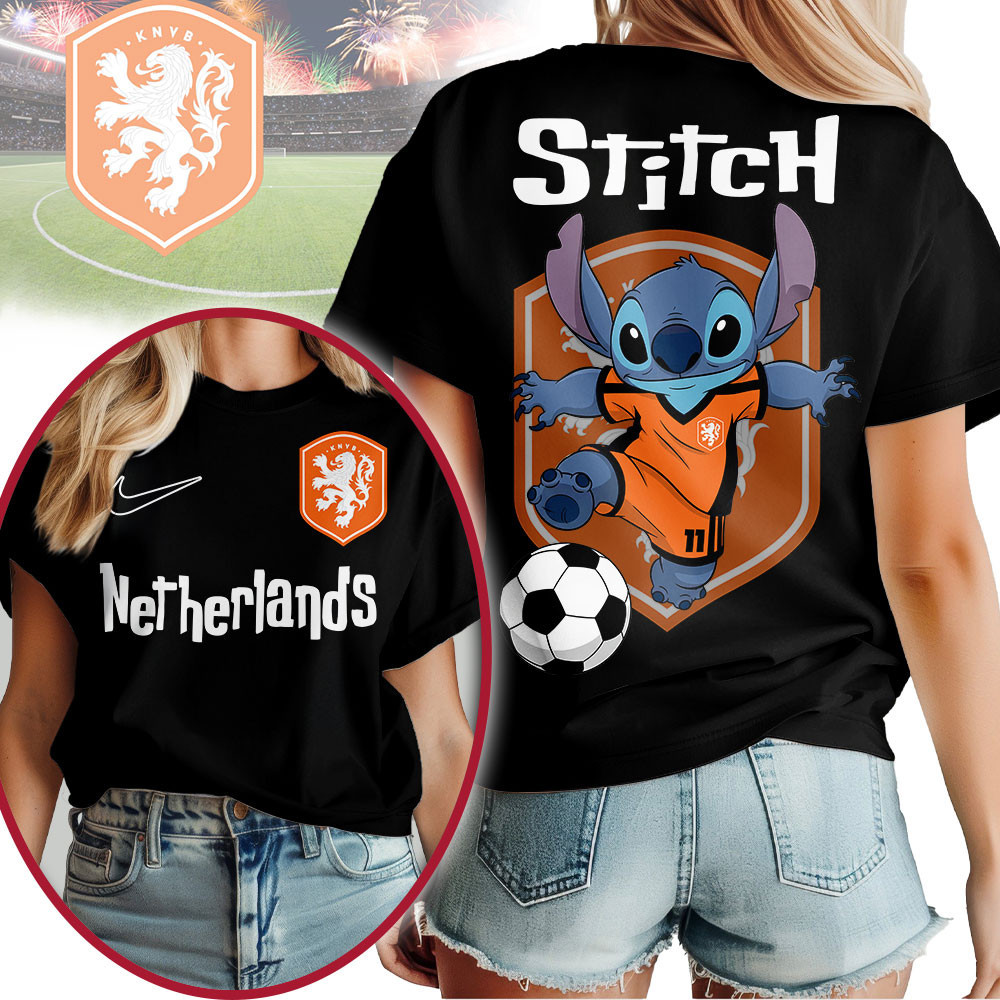 Netherlands | Premium World Cup 2026 Stitch Women Shirt TTH210545