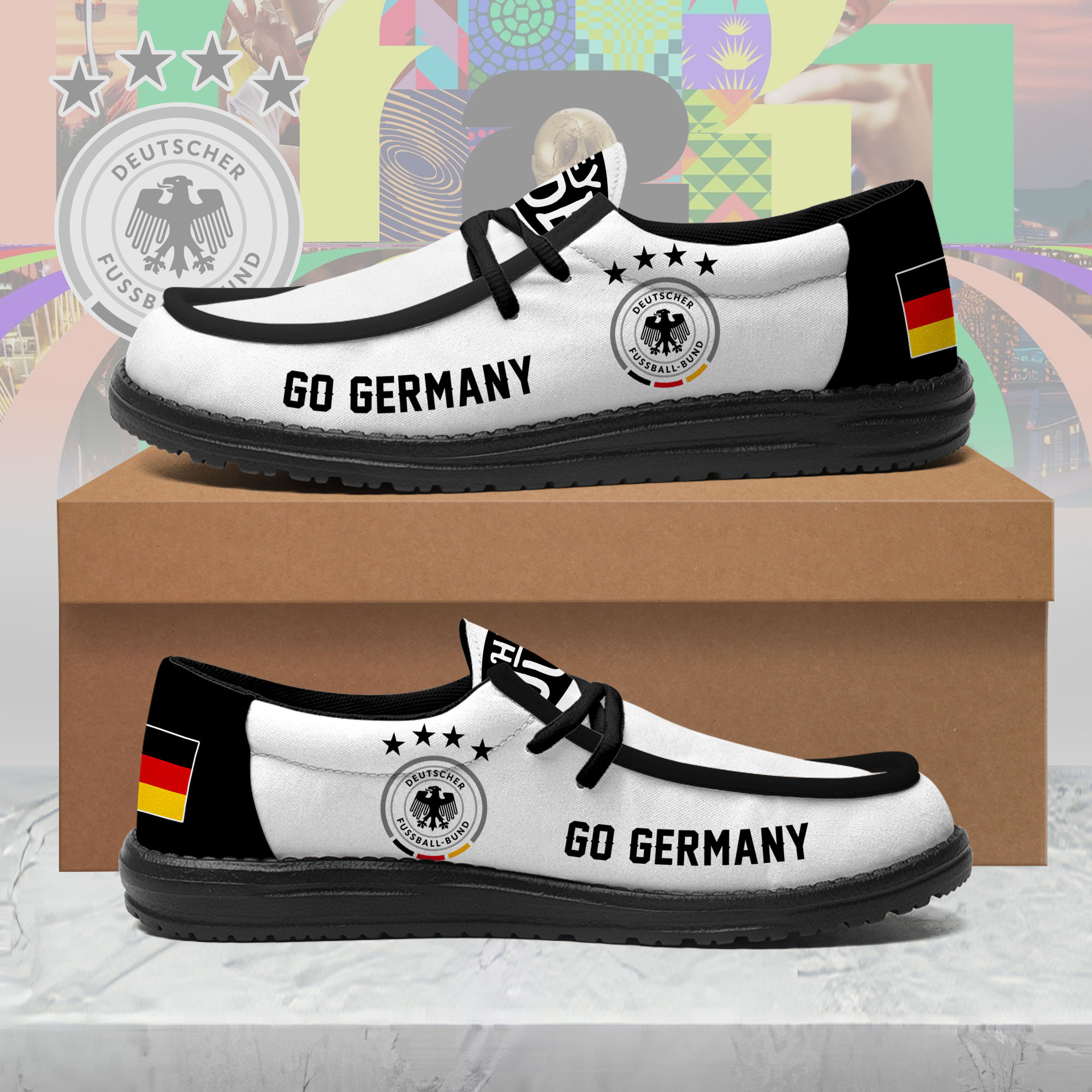 Germany x Premium World Cup 2026 National Team Loafer Shoes – Limited Edition TTH190525 - Image 2