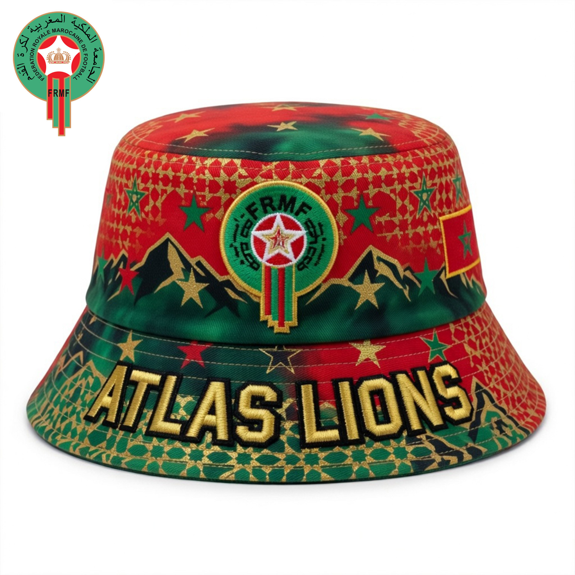 Morocco | Premium World Cup 2026 National Team Bucket Hat TTH210557 - Image 2