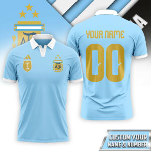 Argentina | Premium World Cup 2026 Fan 3D Polo TTH210561