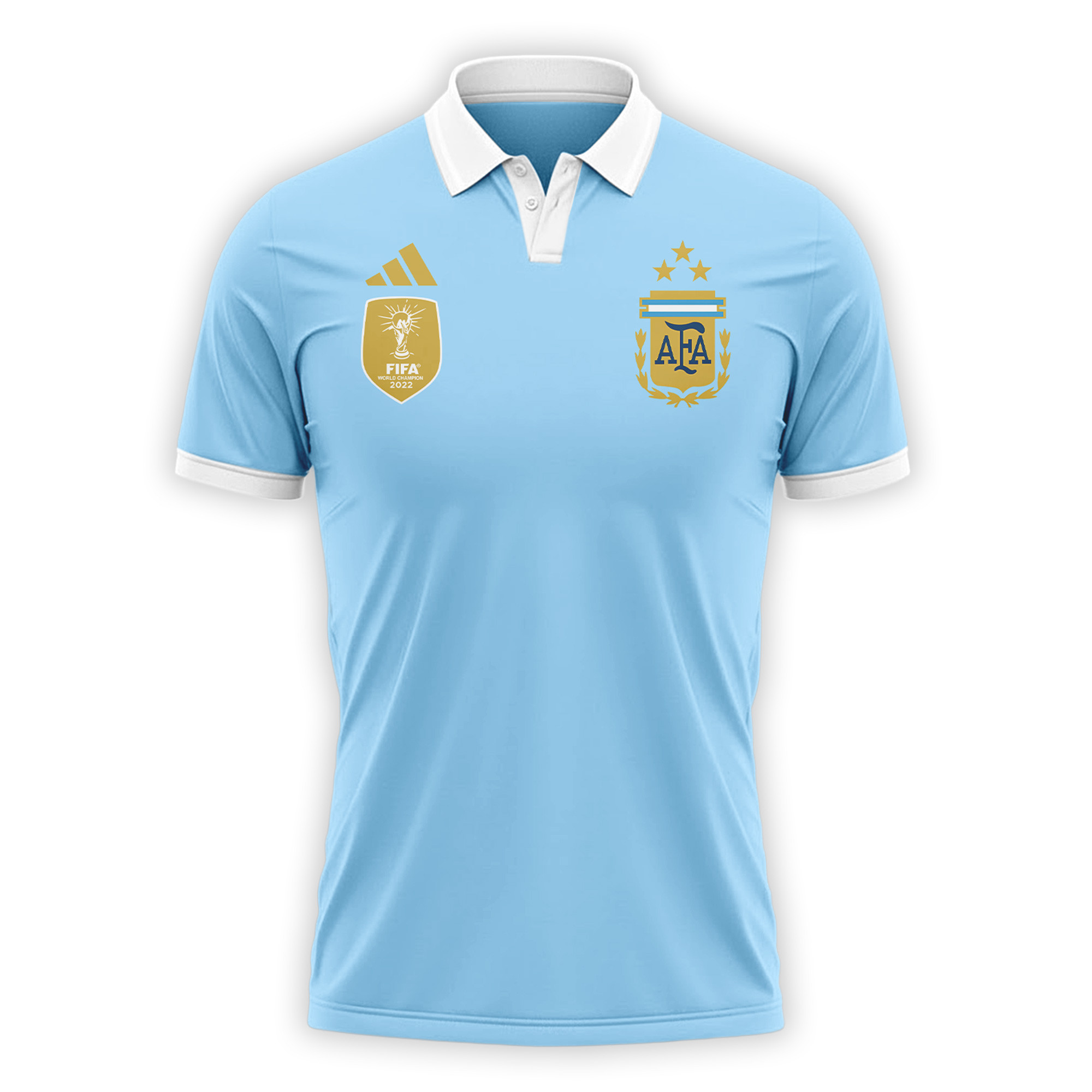 Argentina | Premium World Cup 2026 Fan 3D Polo TTH210561 - Image 3