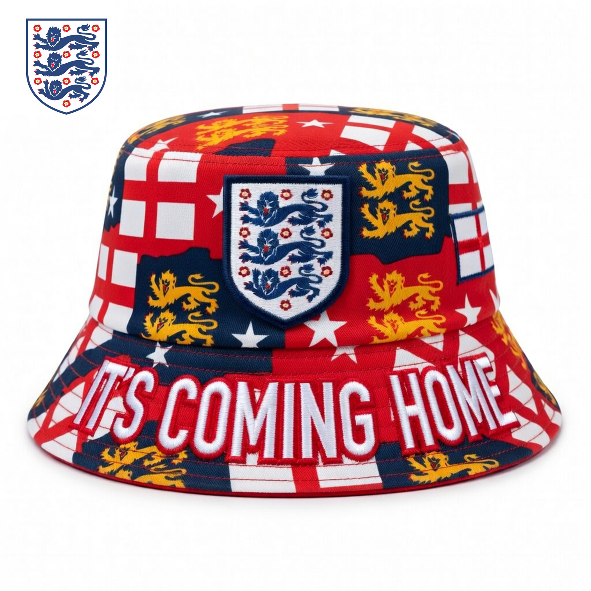 England | Premium World Cup 2026 National Team Bucket Hat TTH210557 - Image 2