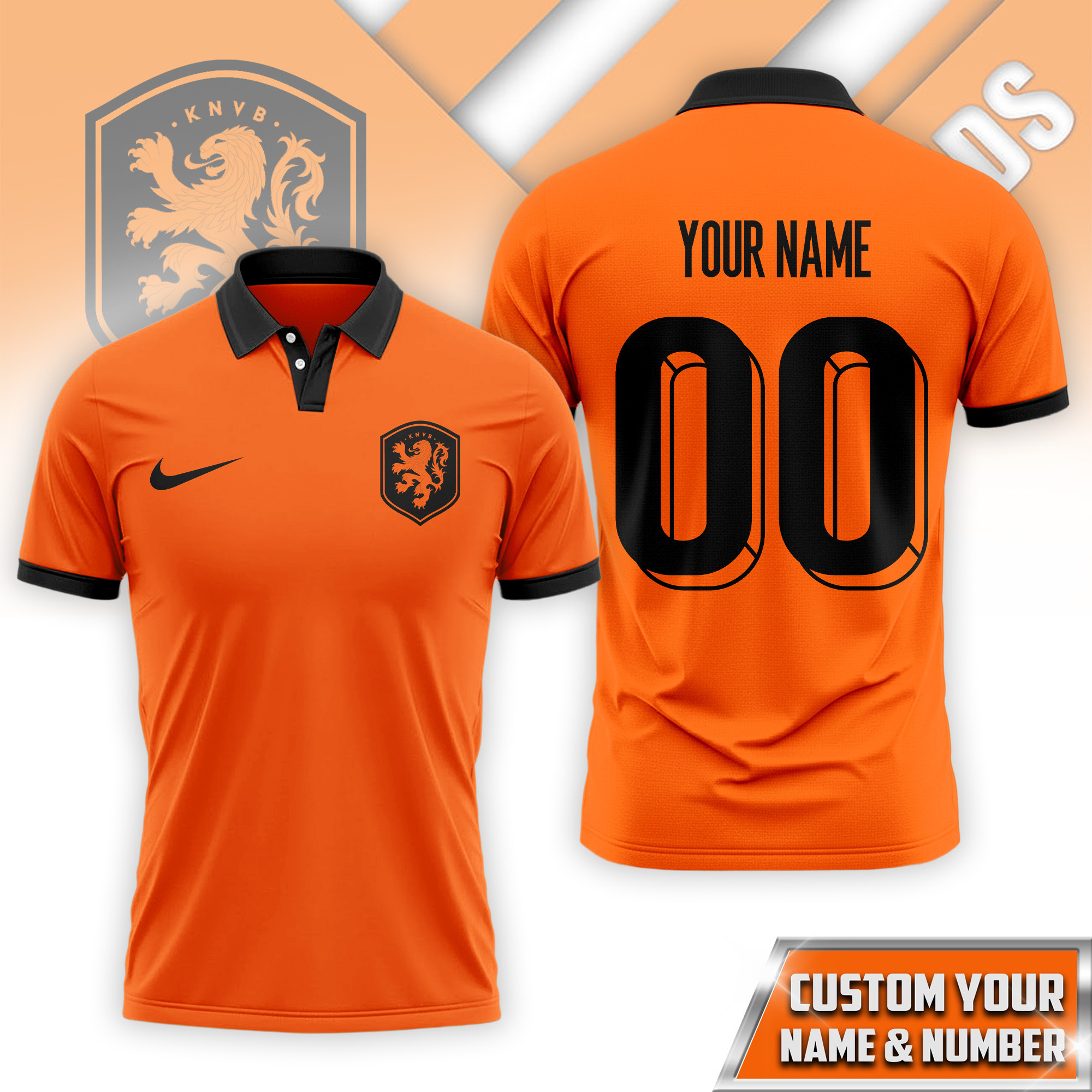 Netherlands | Premium World Cup 2026 Fan 3D Polo TTH210561