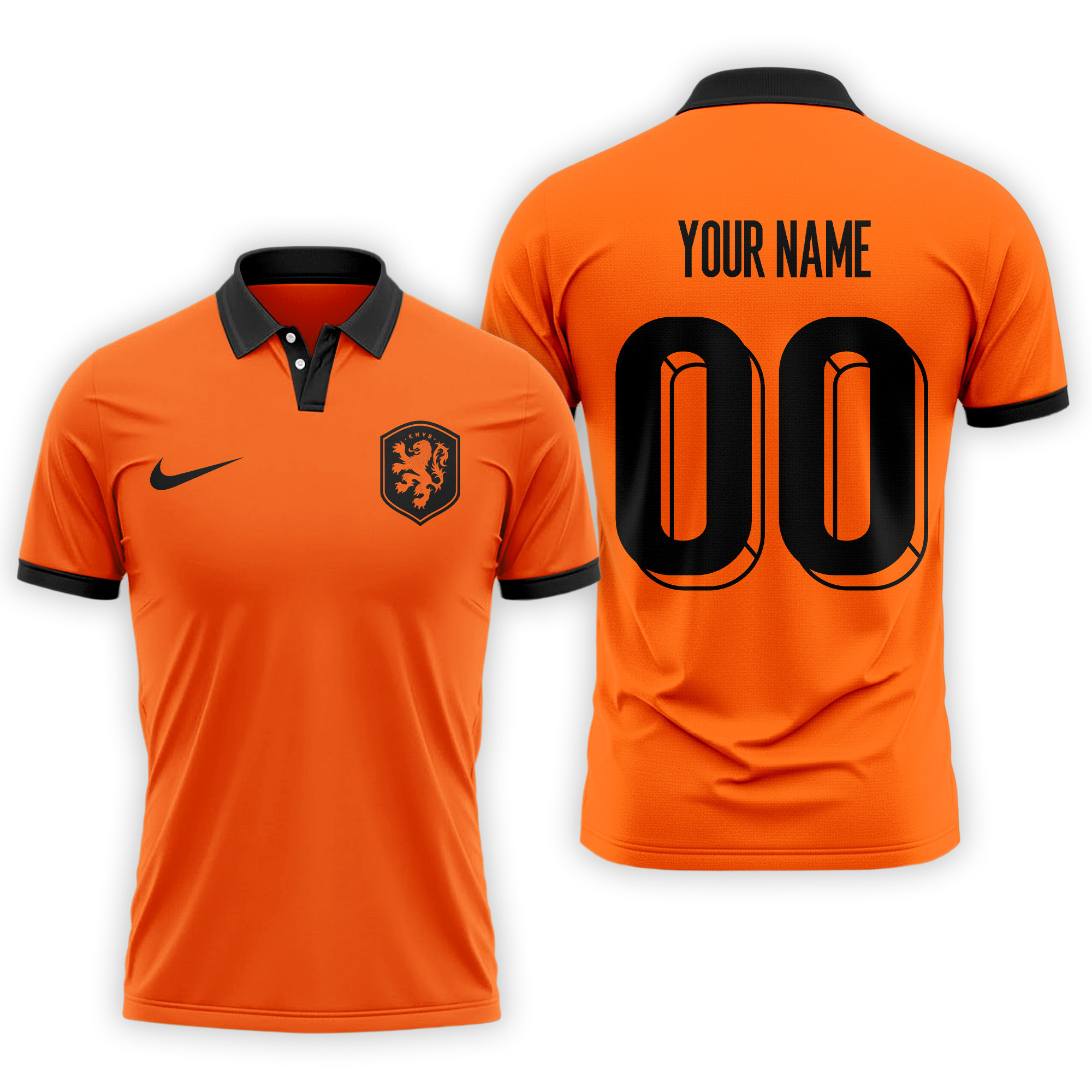 Netherlands | Premium World Cup 2026 Fan 3D Polo TTH210561 - Image 2