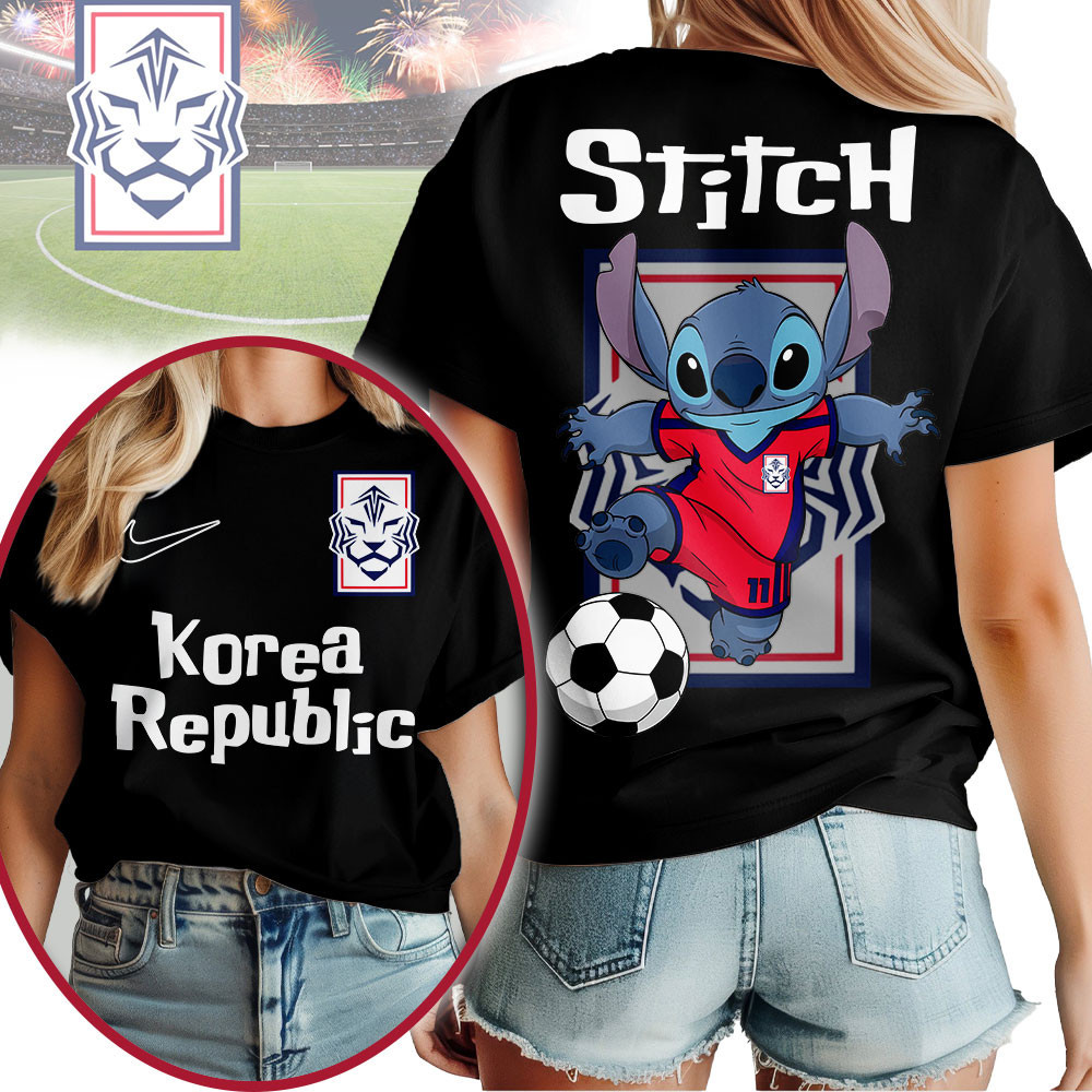 Korea Republic | Premium World Cup 2026 Stitch Women Shirt TTH210545