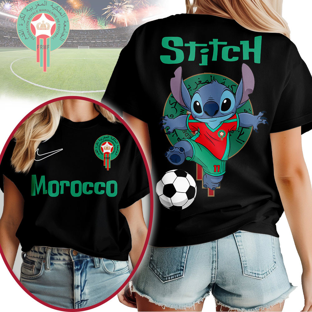 Morocco | Premium World Cup 2026 Stitch Women Shirt TTH210545