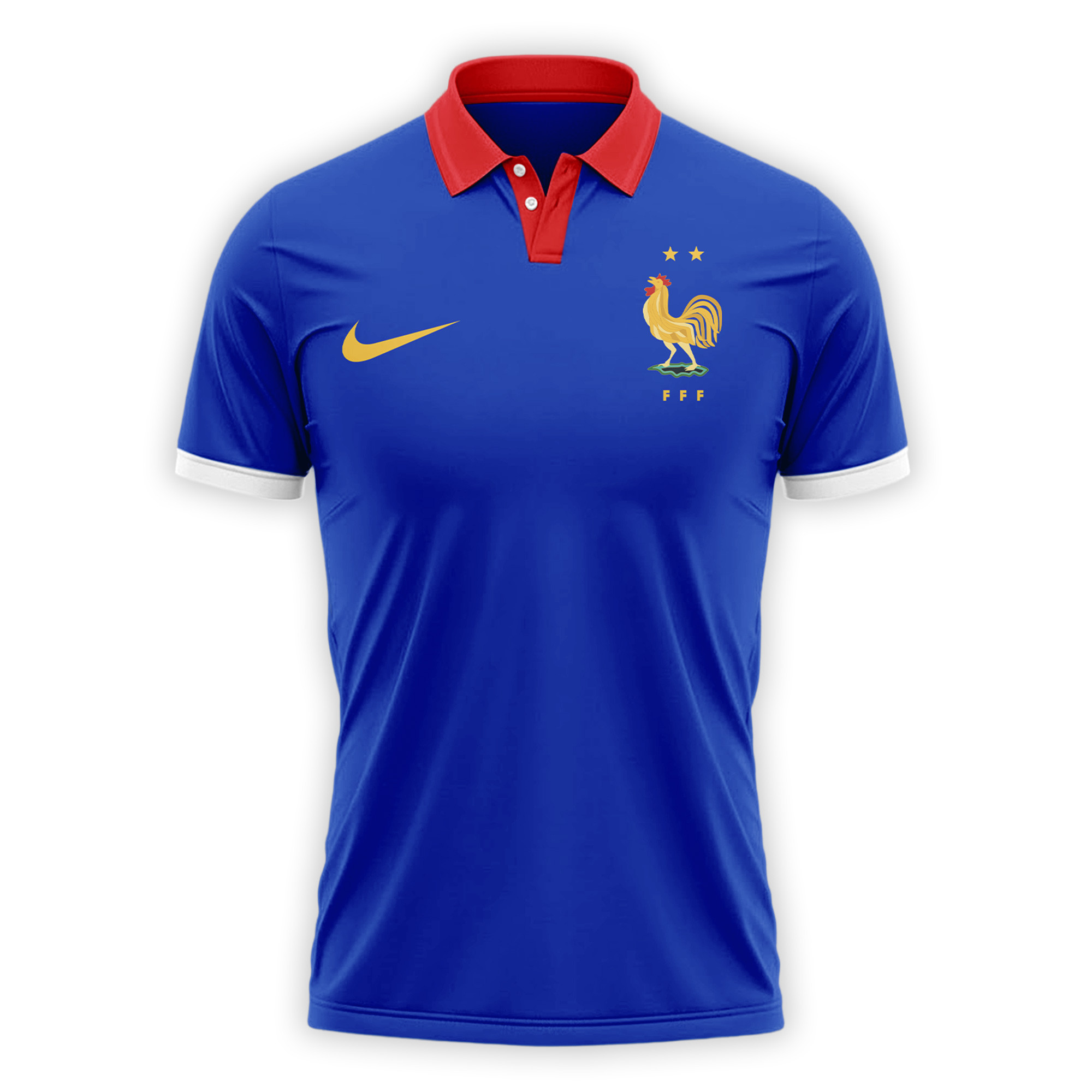 France | Premium World Cup 2026 Fan 3D Polo TTH210561 - Image 3
