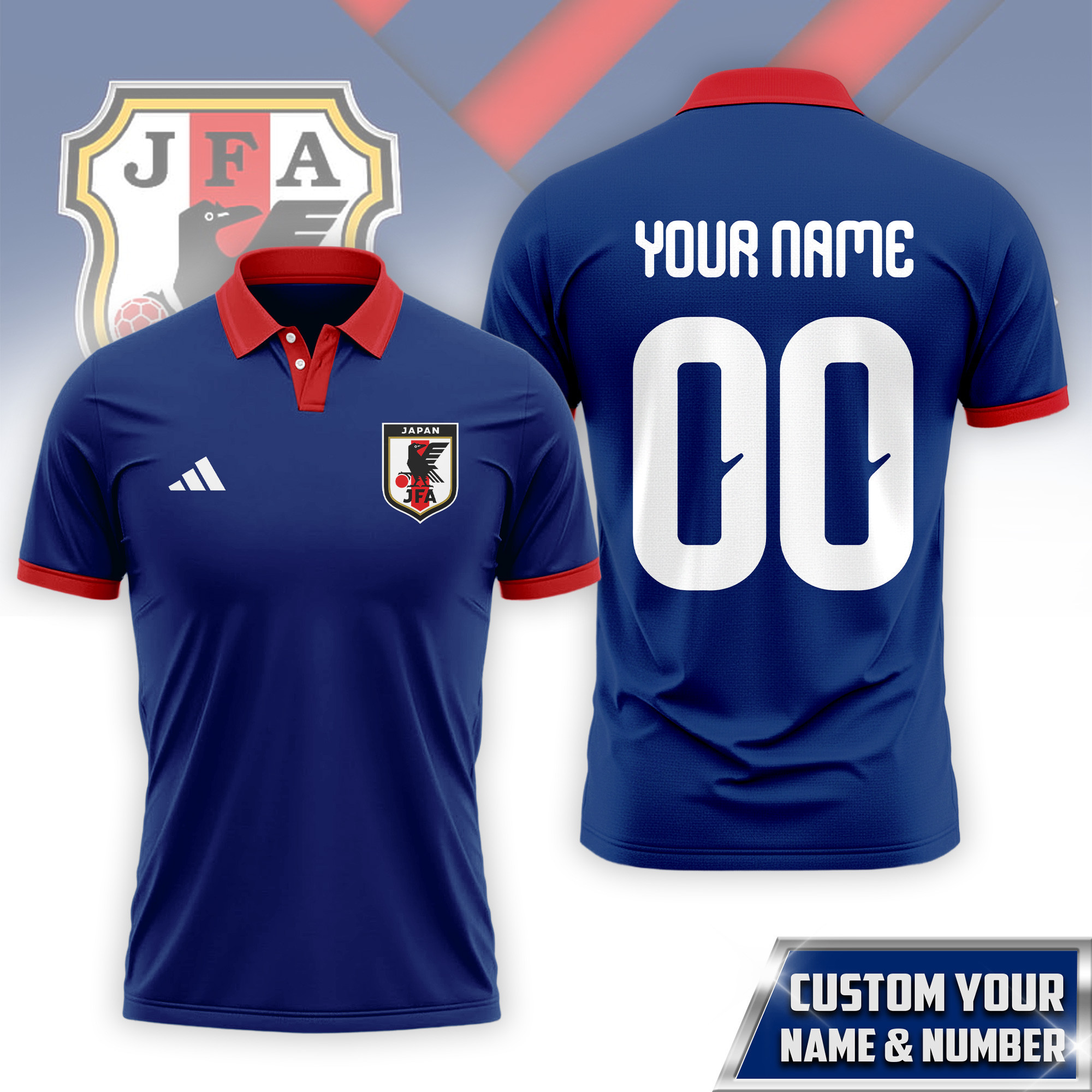 Japan | Premium World Cup 2026 Fan 3D Polo TTH210561