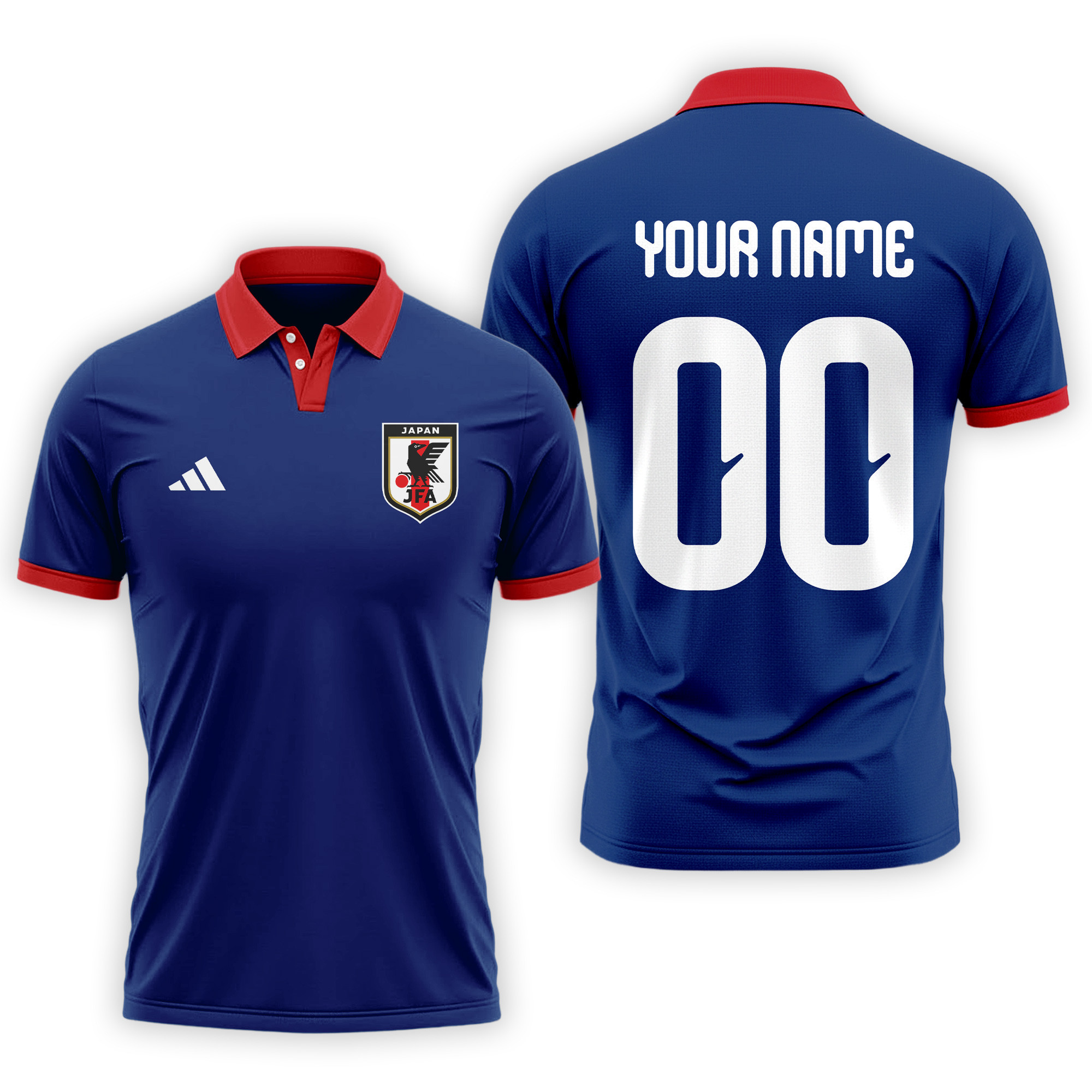 Japan | Premium World Cup 2026 Fan 3D Polo TTH210561 - Image 2