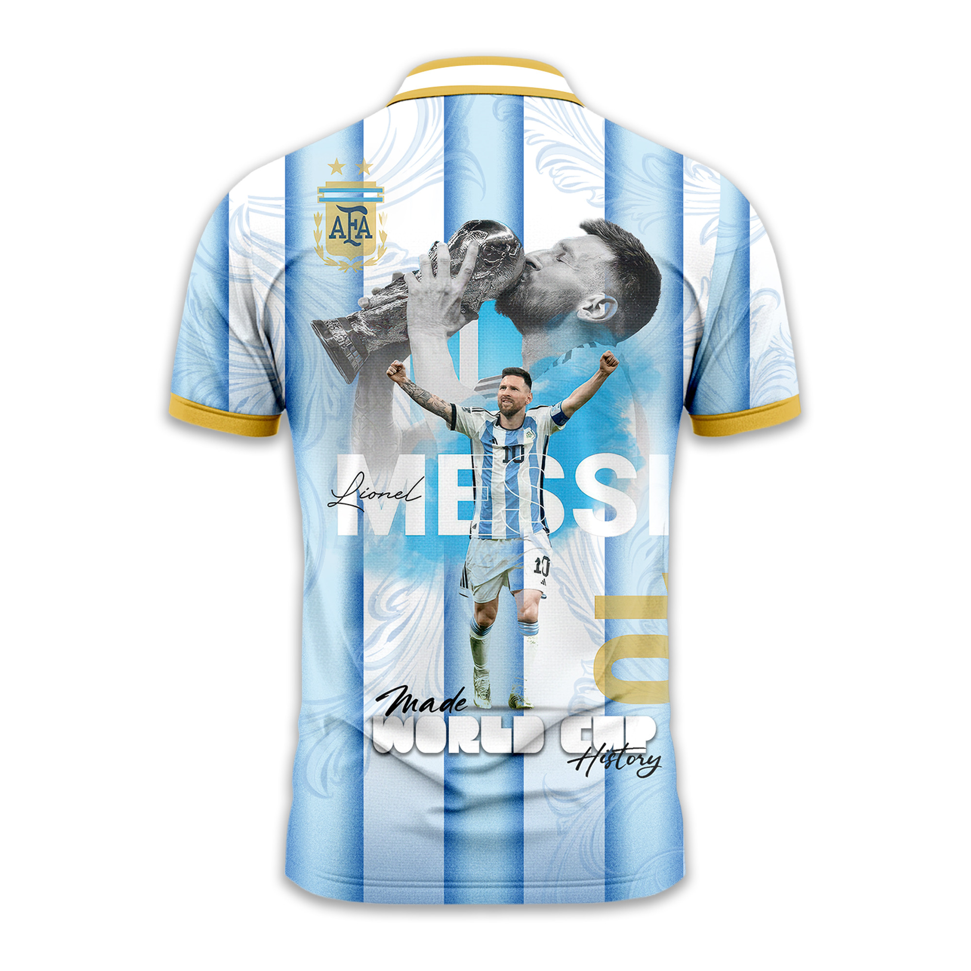 Lionel Messi | Premium World Cup 2026 Polo Shirt TTH210570 - Image 4