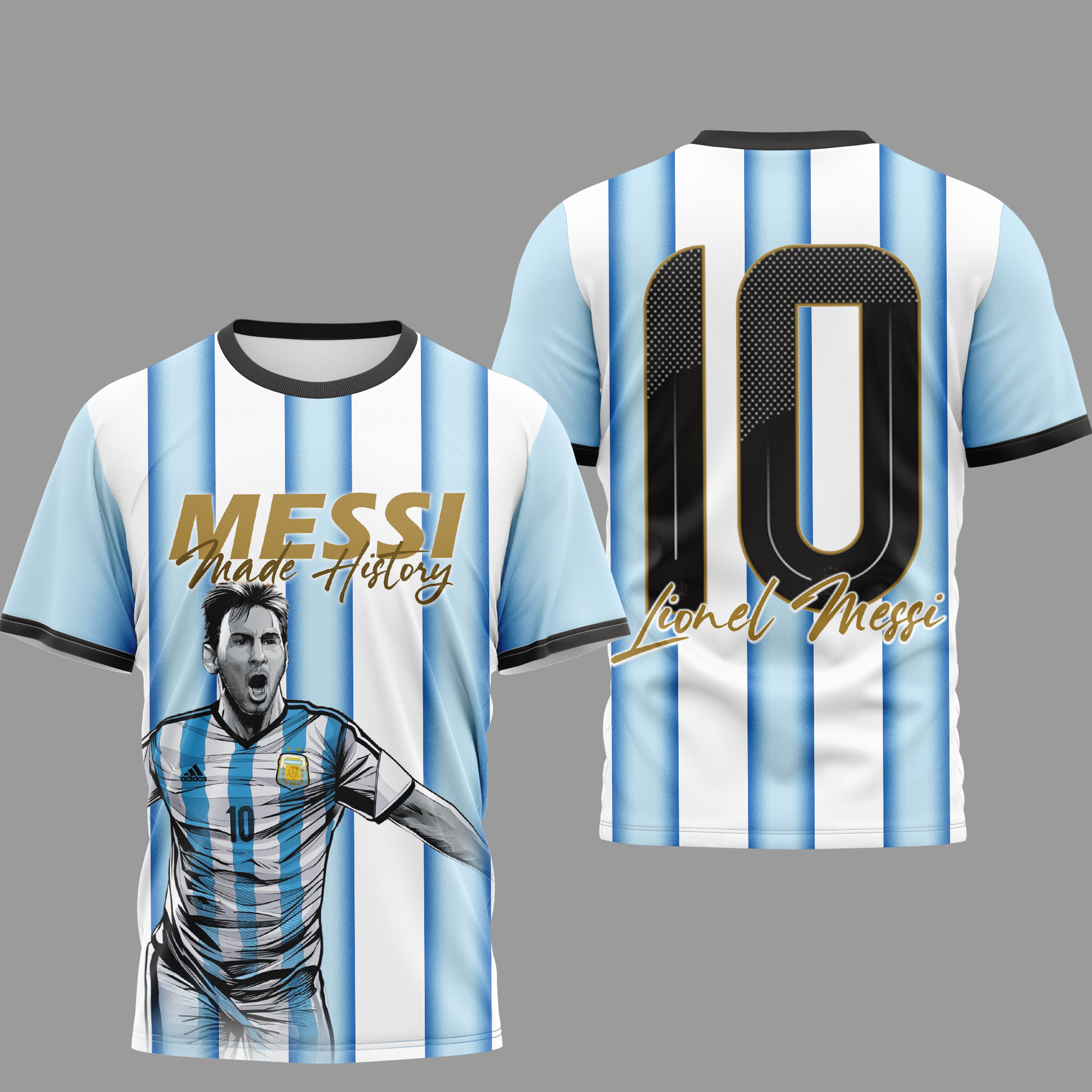 Lionel Messi | Premium World Cup 2026 3D Shirt TTH200548