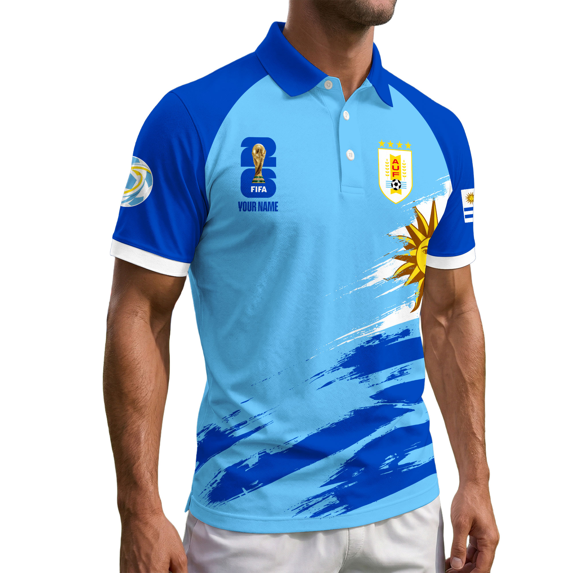 Uruguay | Premium Road to World Cup 2026 Polo Shirt TTH210556