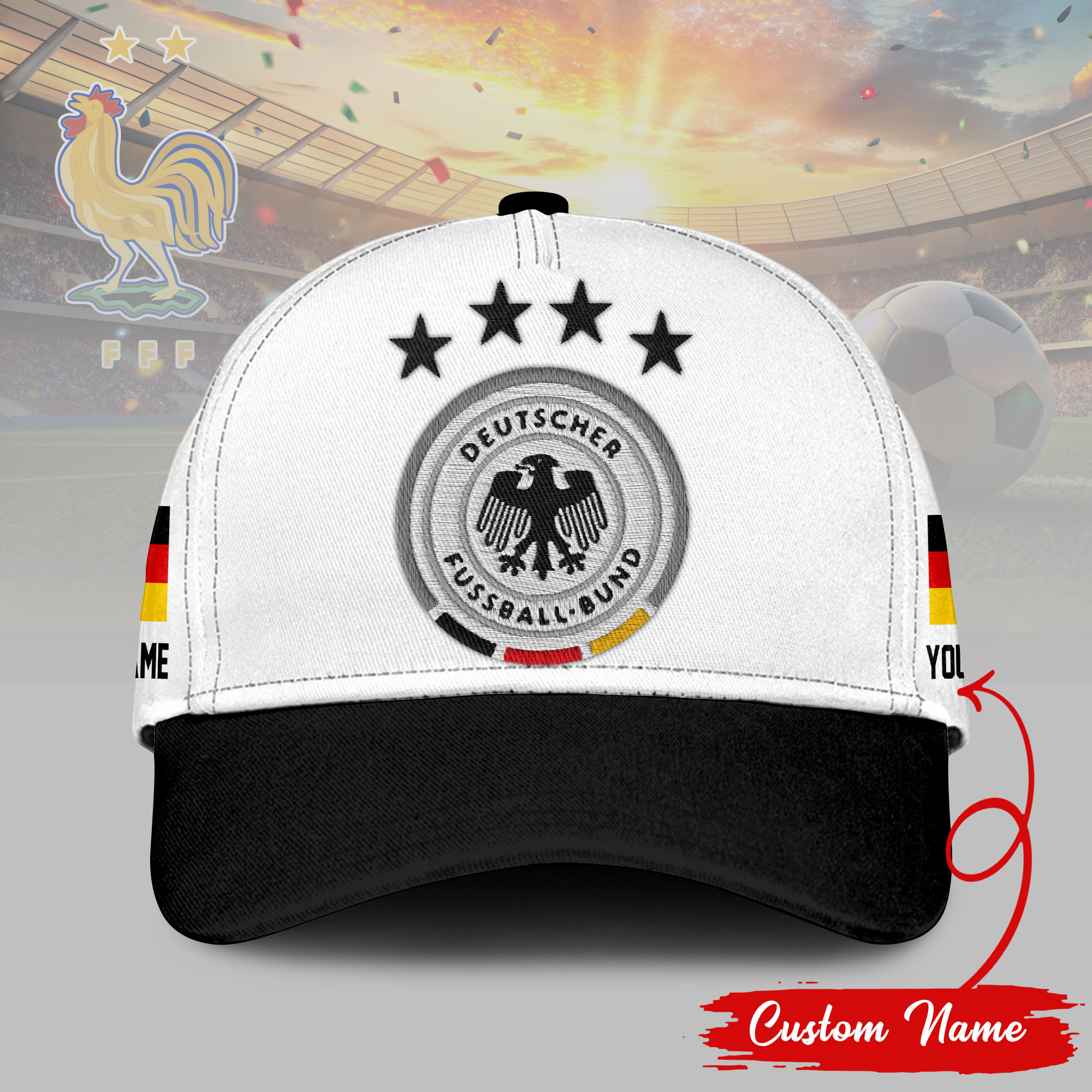 Germany | Premium World Cup 2026 Custom Classic Cap TTH210544 - Image 2
