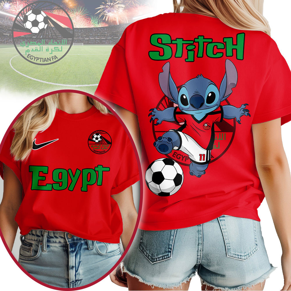 Egypt | Premium World Cup 2026 Stitch Women Shirt TTH210545 - Image 3