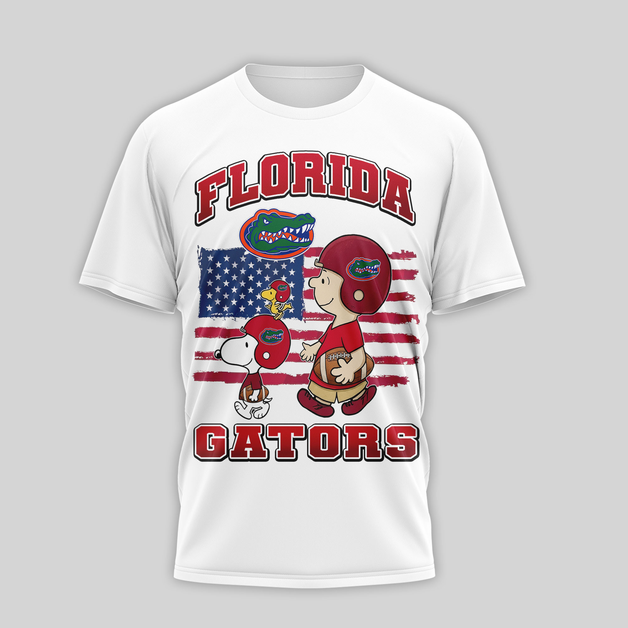 Florida Gators | Premium NCAA America 250 with Snoopy 3D Shirt TTH2105126