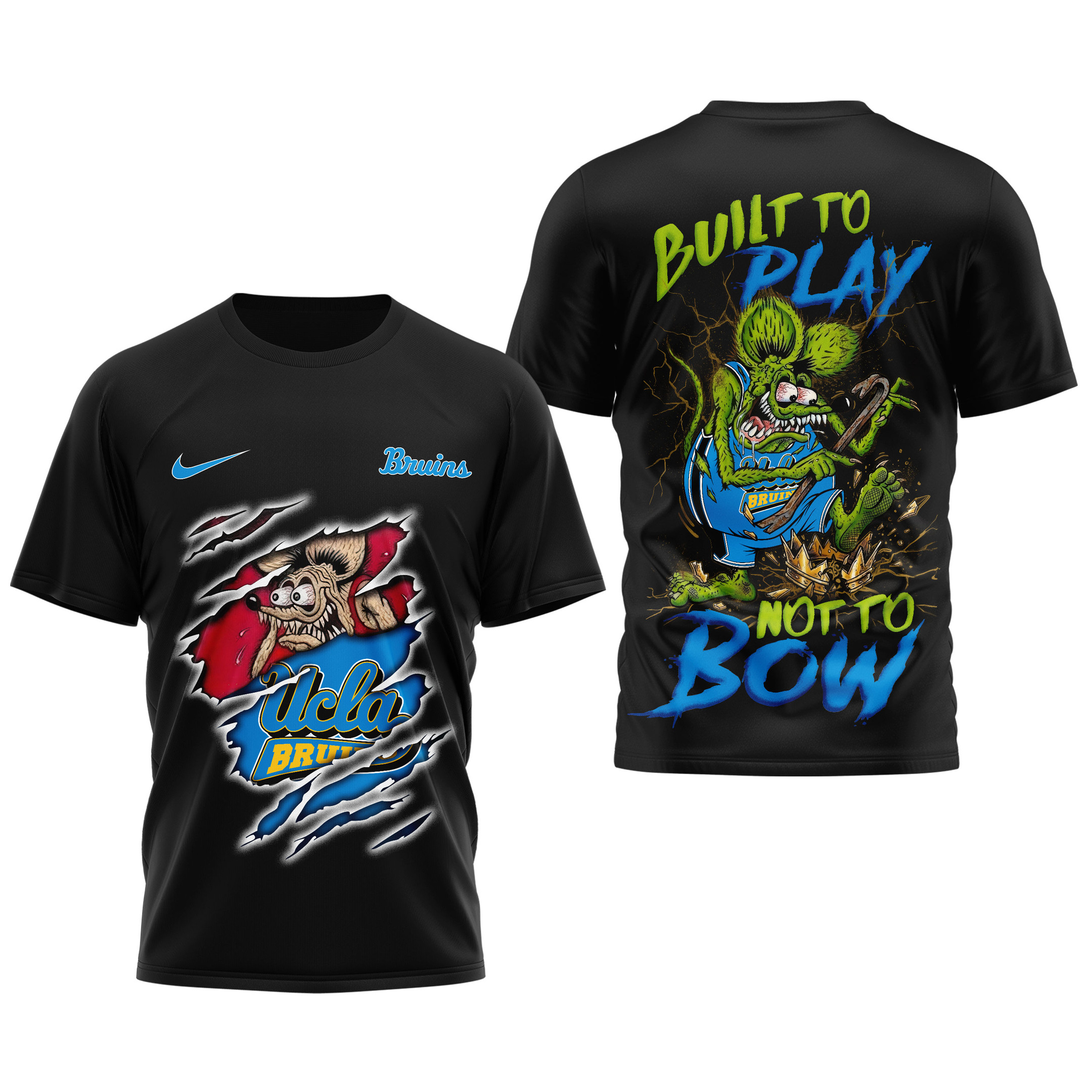 UCLA Bruins | Premium NCAA Varsity Savage 3D Shirt TTH2105102 - Image 3