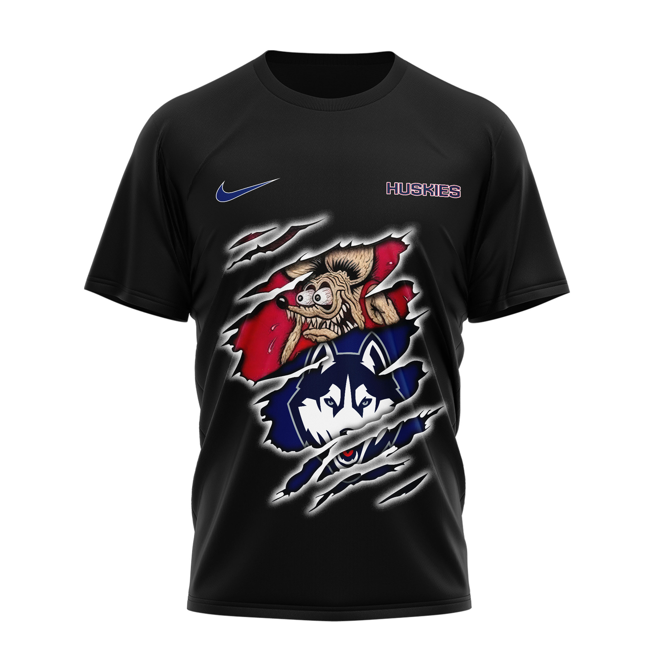 UConn Huskies | Premium NCAA Varsity Savage 3D Shirt TTH2105102