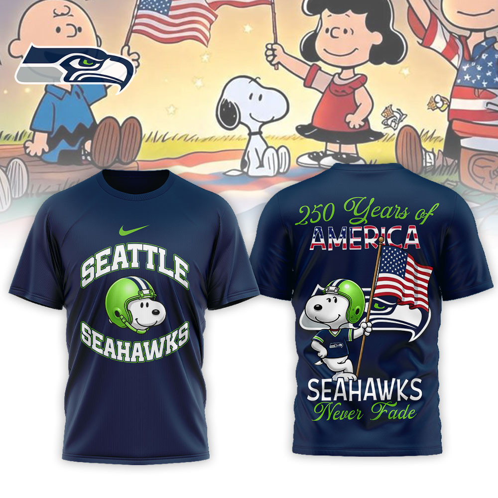 Seattle Seahawks | Premium NFL Freedom Classic 3D Shirt TTH2105162 - Image 2
